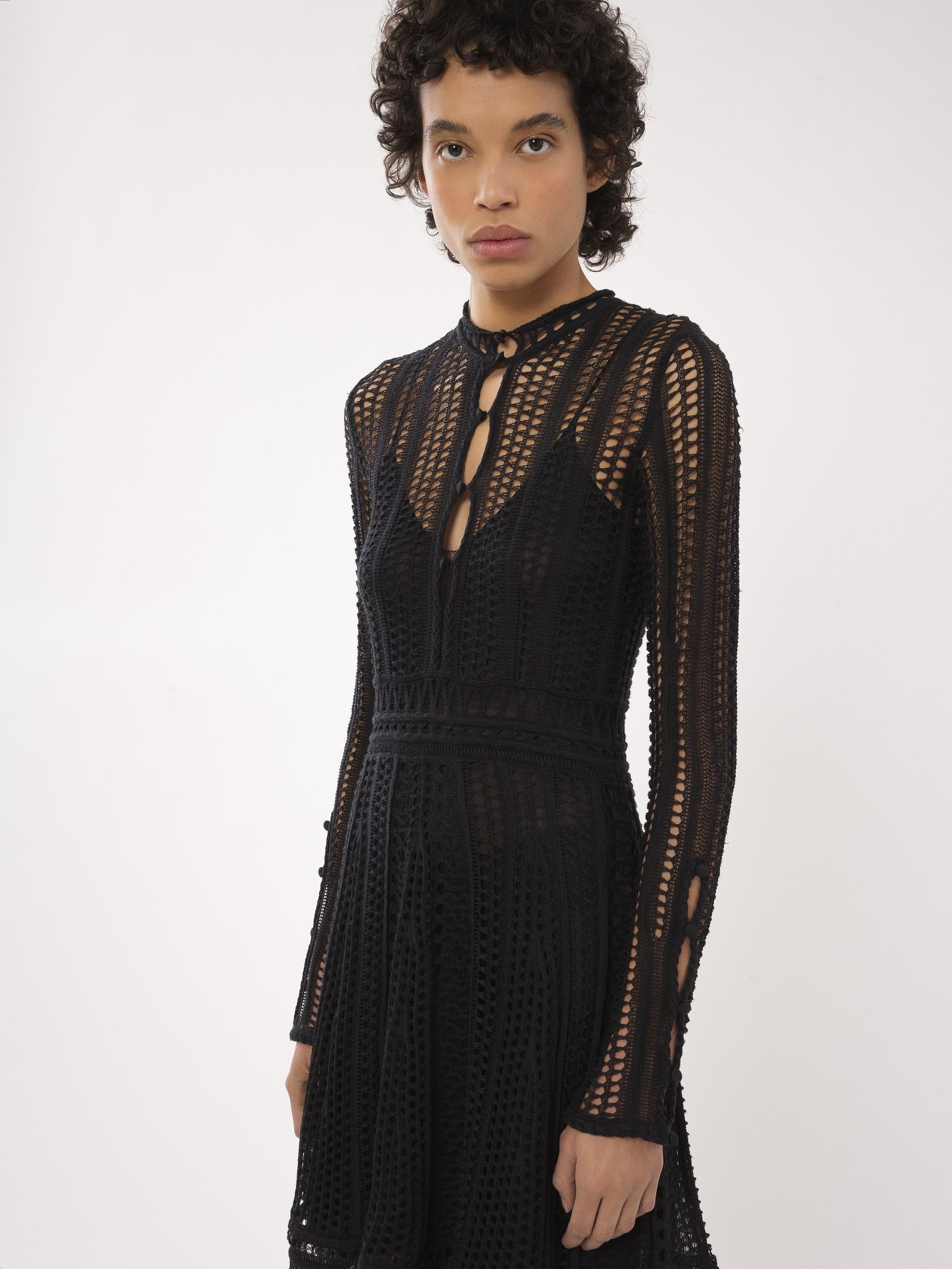 FLARED MINI DRESS - 3