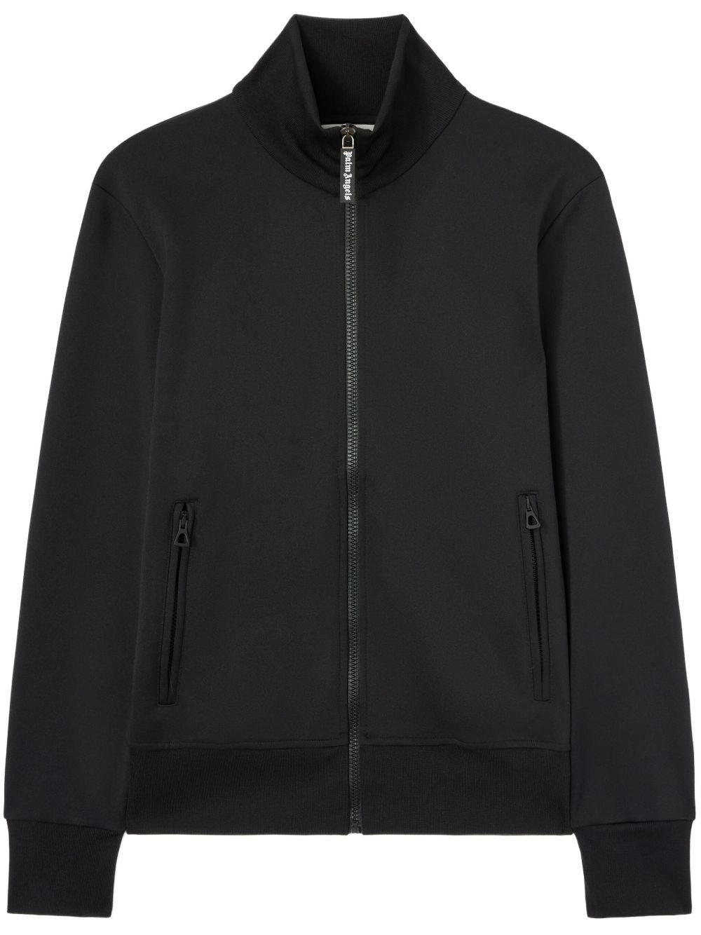 Palm Angels zip logo sweatshirt - 1