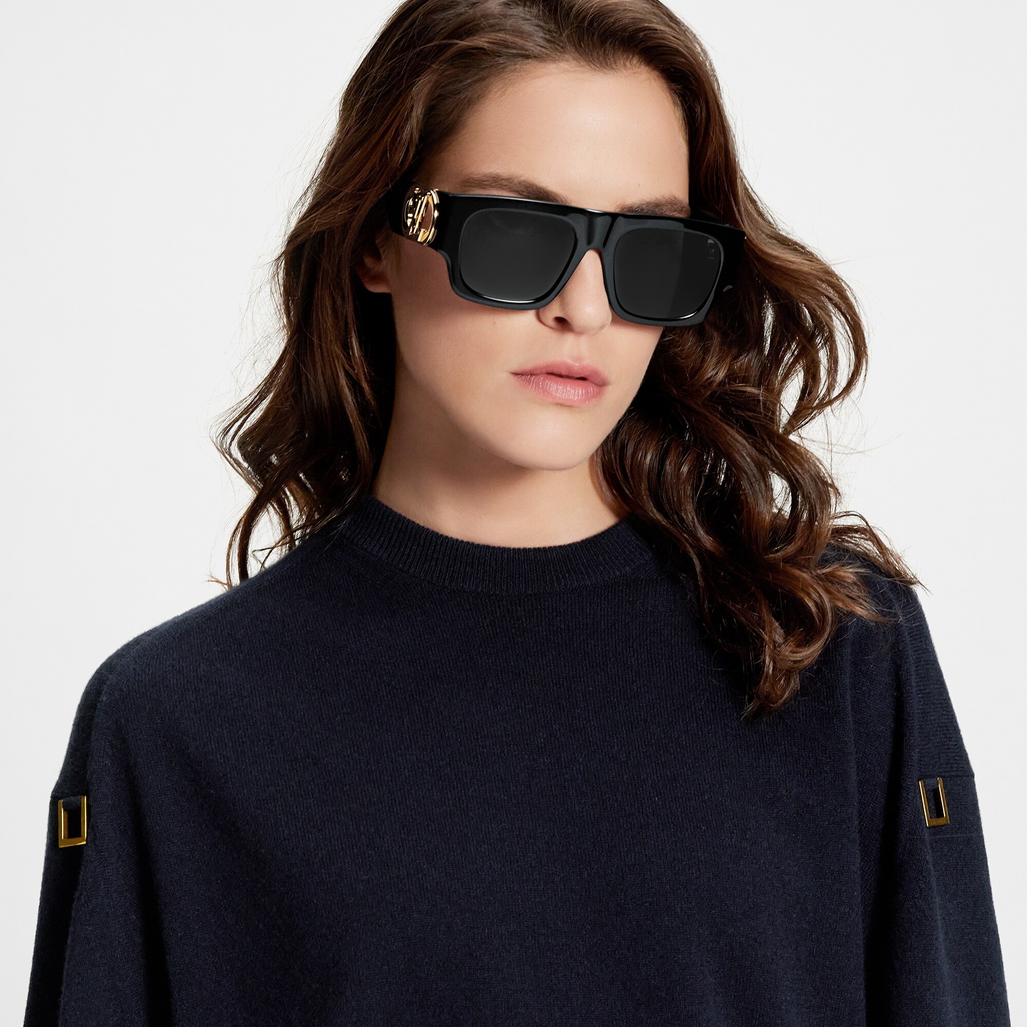 D-Ring Detail Cashmere Pullover - 4