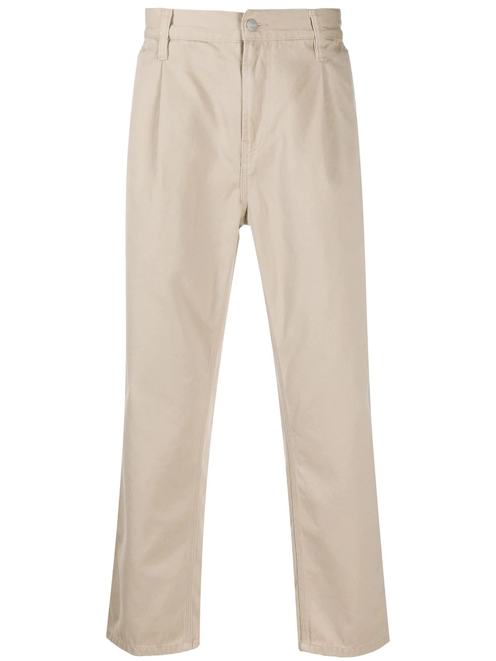 cropped cargo trousers - 1