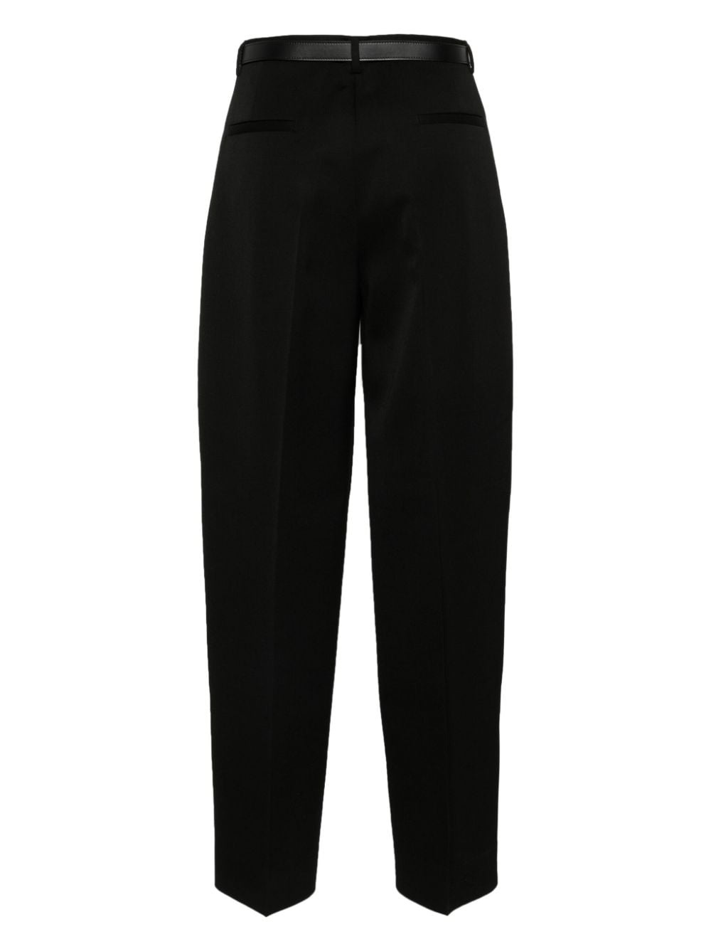 belted straight-leg trousers - 2