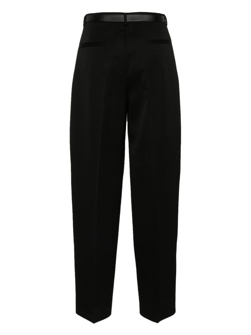 Jil Sander belted straight-leg trousers outlook