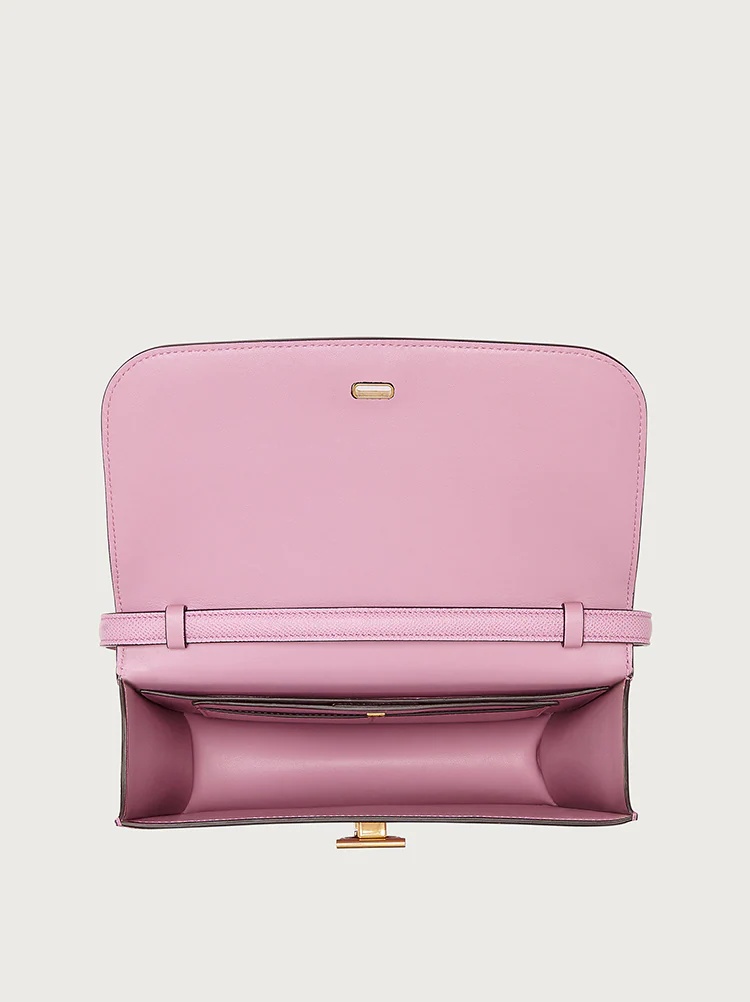 GANCINI ROUNDED FLAP BAG - 4