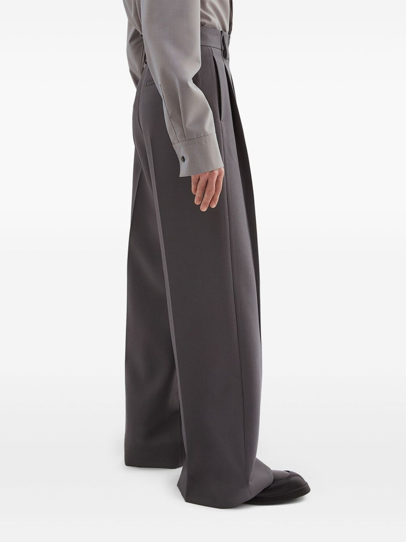 pleat-detail trousers 3