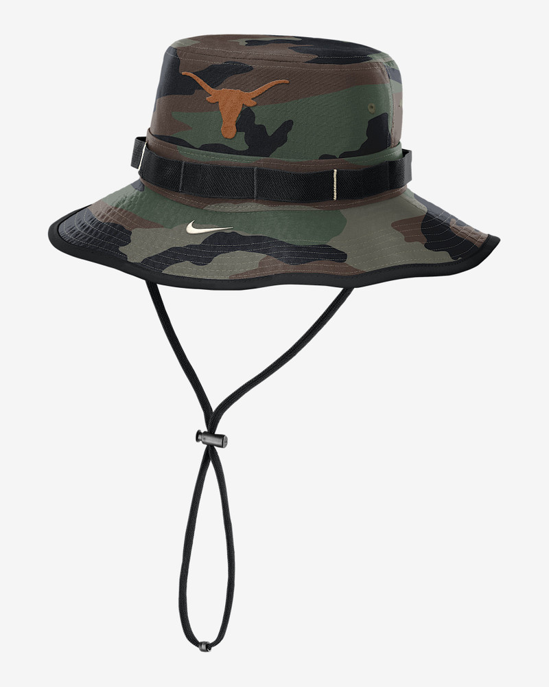 Texas 2025 Military Appreciation Boonie Men's Nike Dri-FIT College Bucket Hat 1