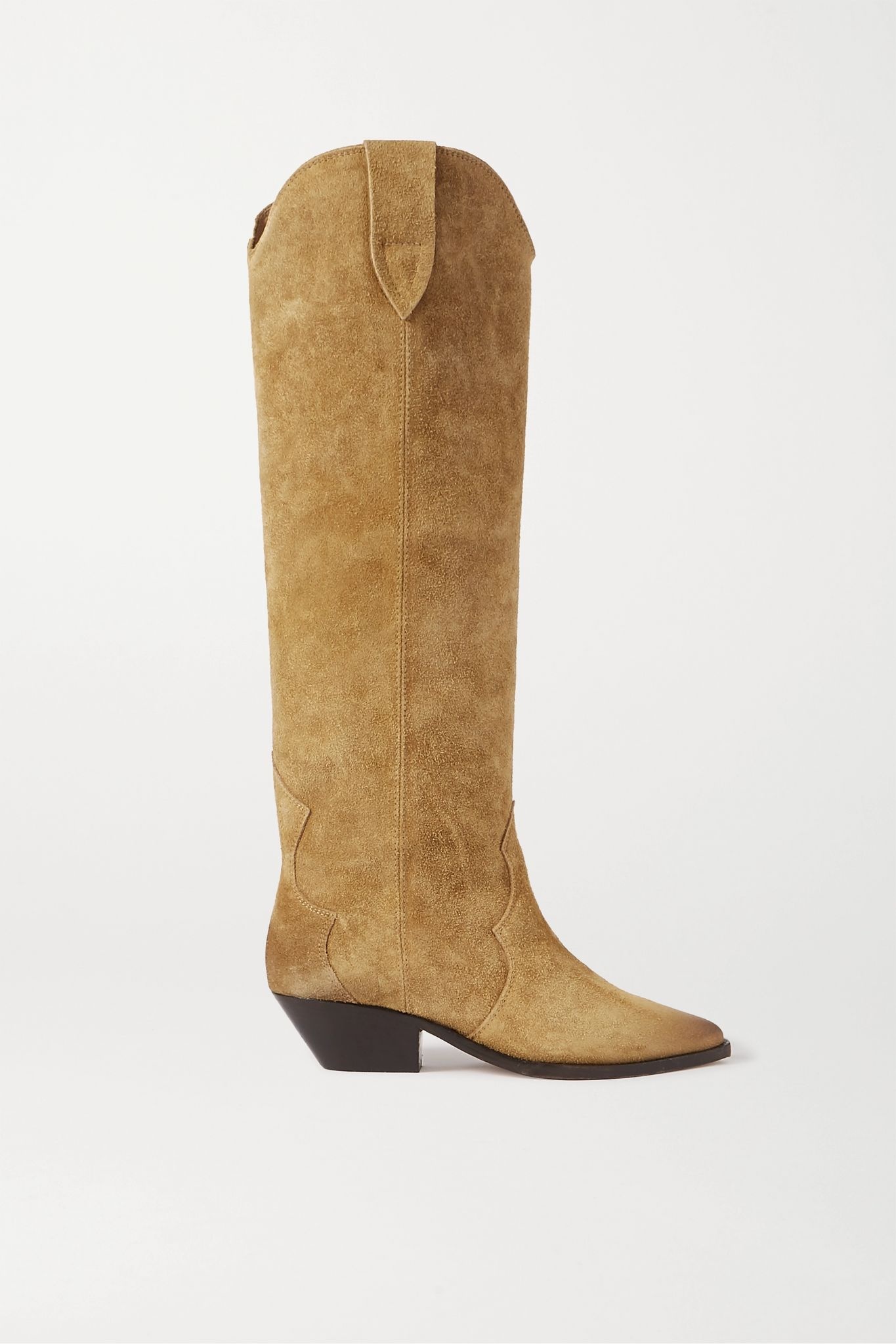 Denvee suede knee boots - 1