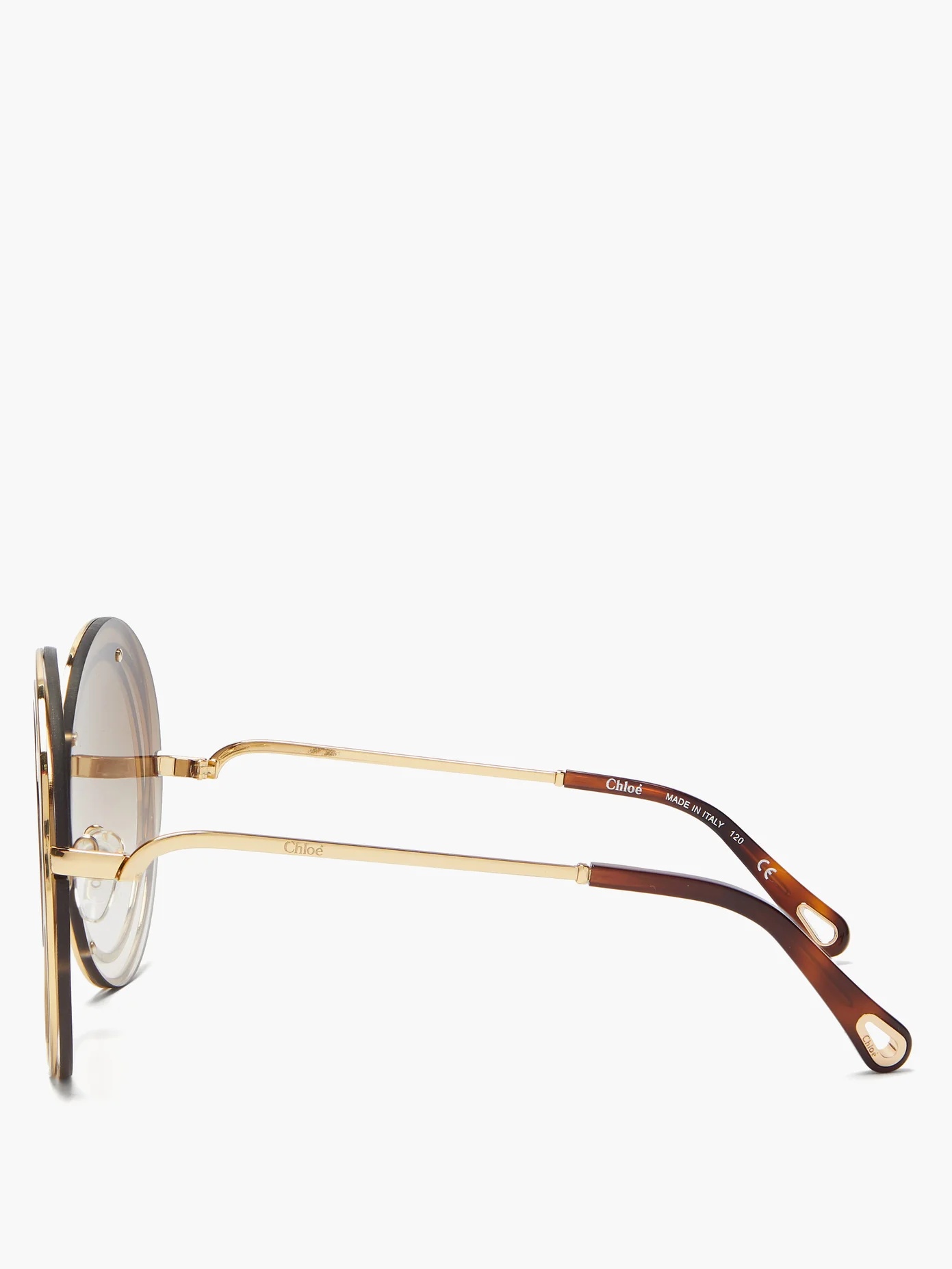 Carlina round metal sunglasses - 3