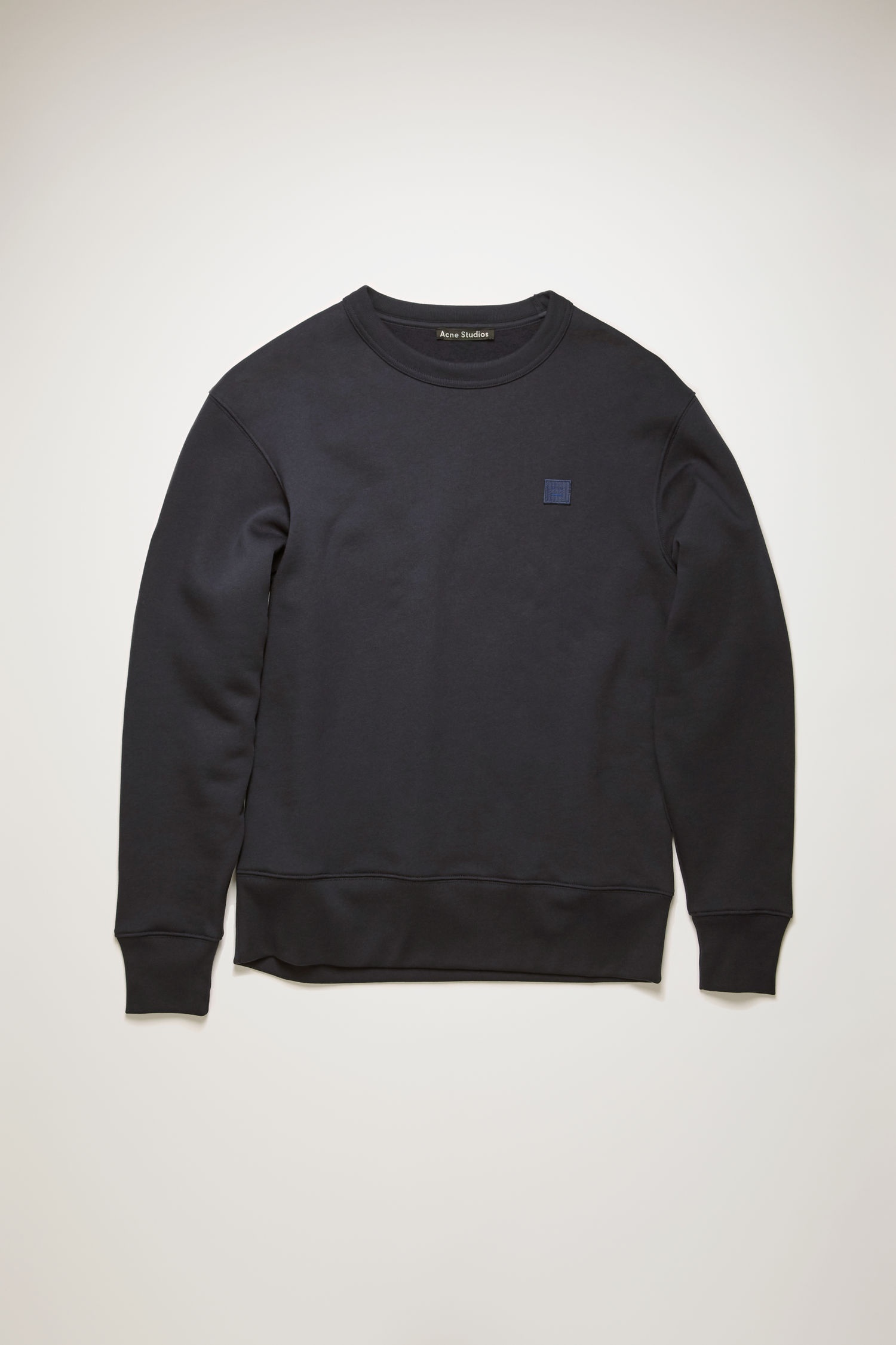 Classic fit sweatshirt navy - 1