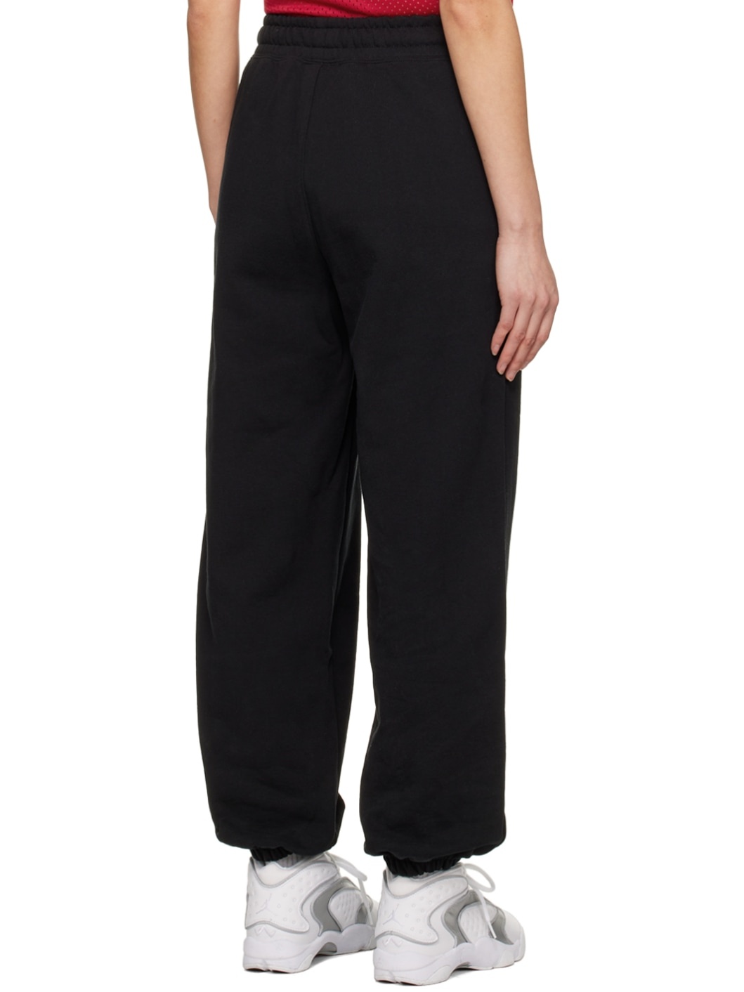 Black Drawstring Lounge Pants - 3