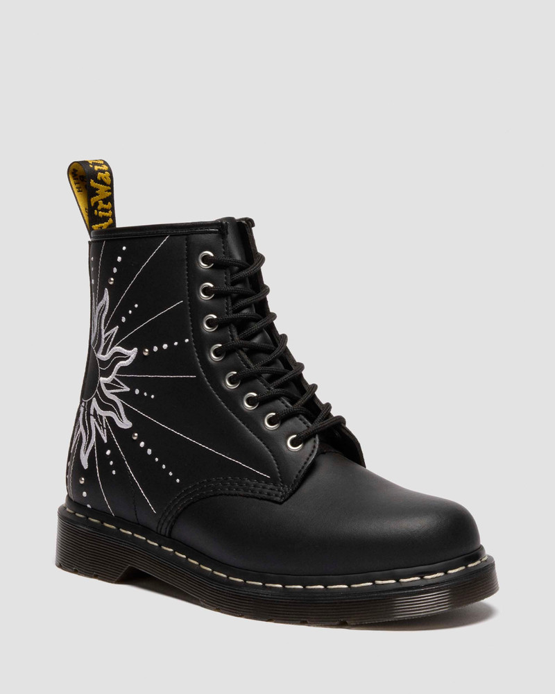 Dr. Martens 1460 SOLAR FLARE Reclaimed Leather Lace Up Boots outlook