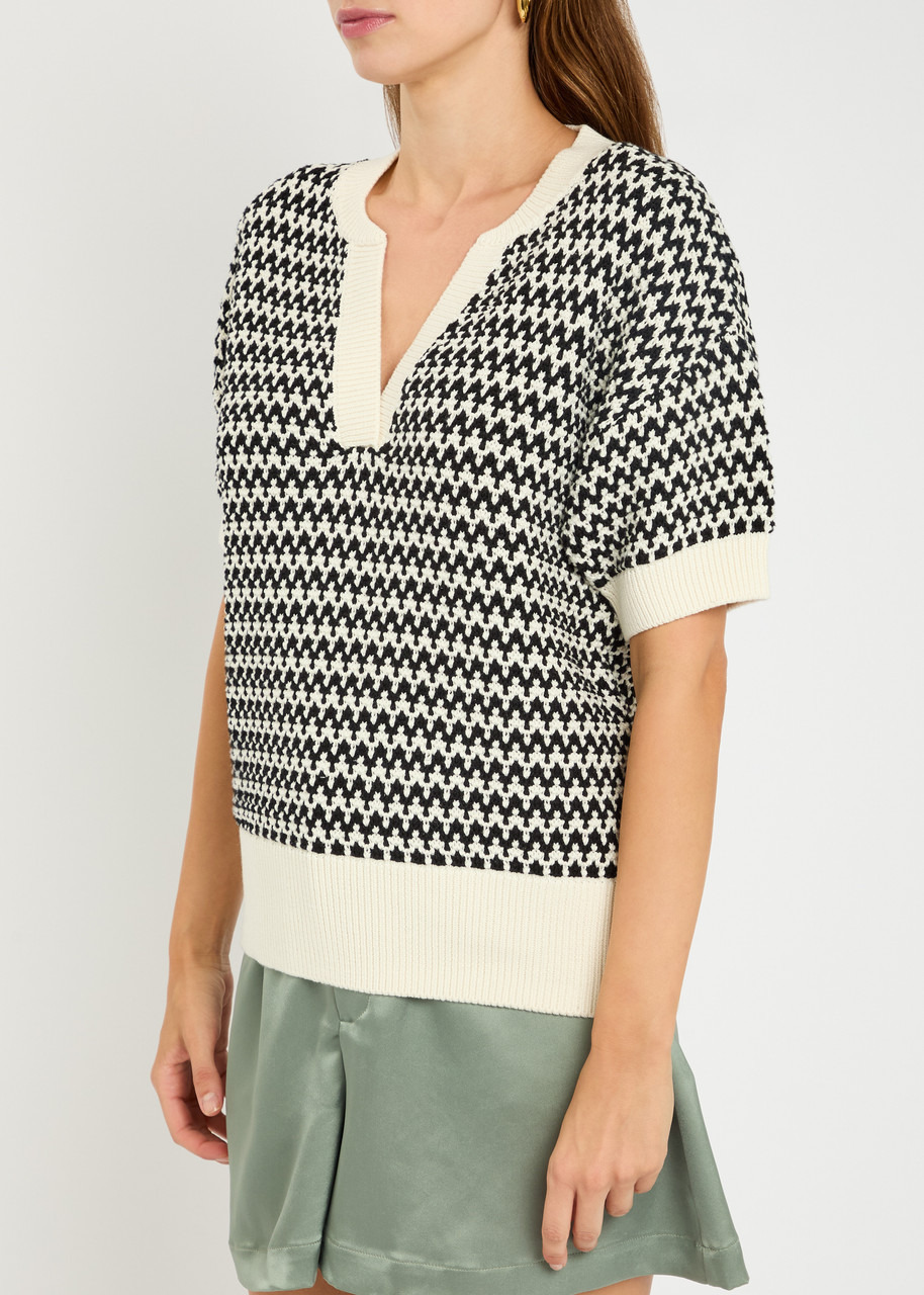 Varley Dora Patterned Knit top - 2