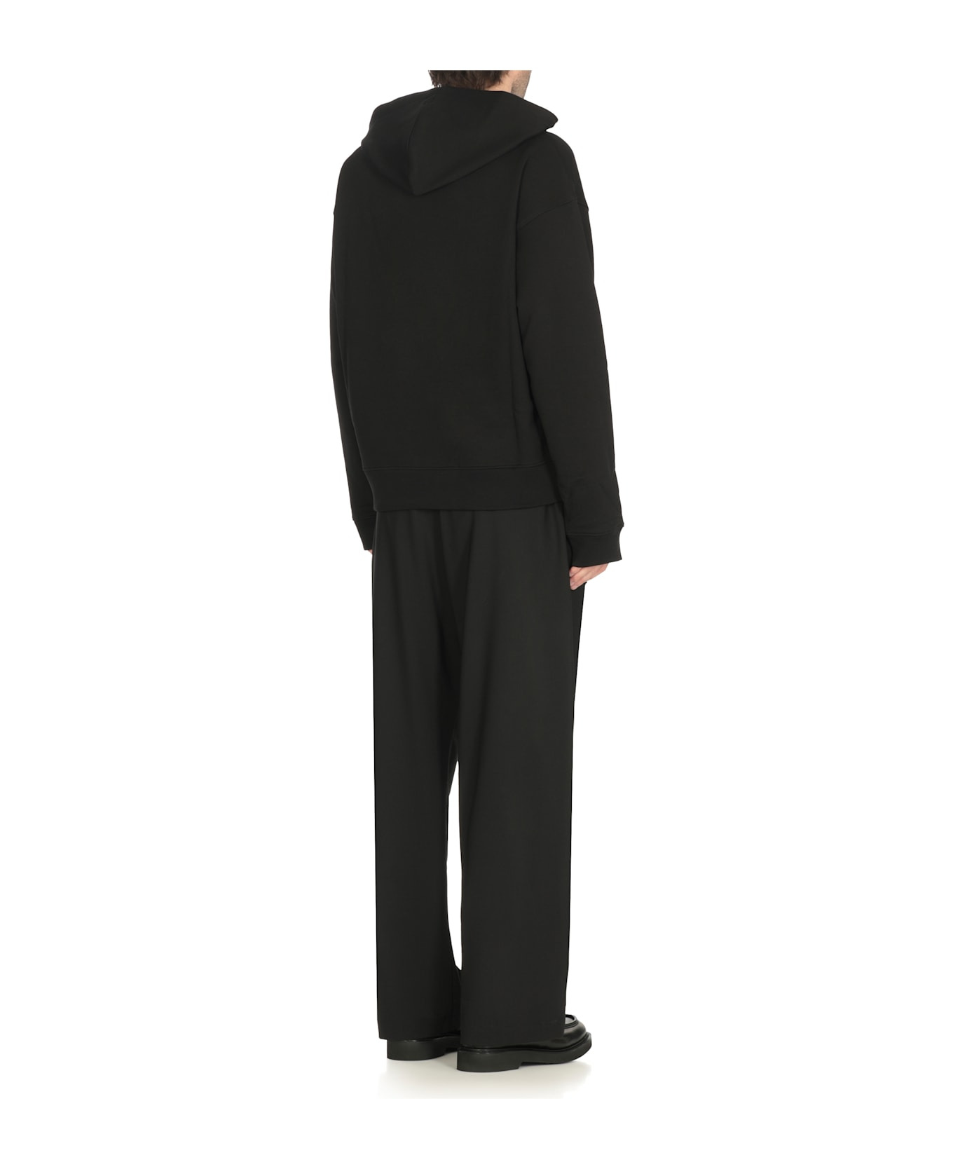 Cotton Logoed Hoodie - 3