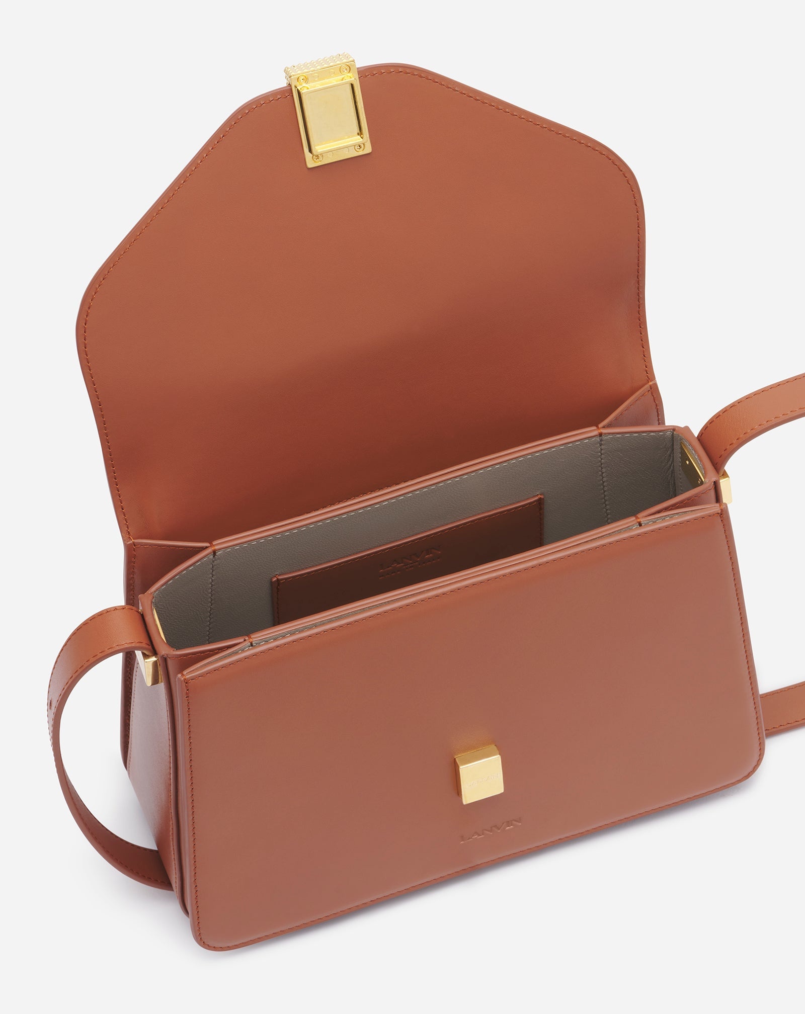 SMALL MATTE LEATHER CONCERTO BAG - 3