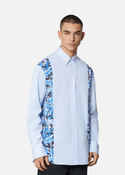 VERSACE Baroccoflage Accent Cotton Poplin Shirt outlook