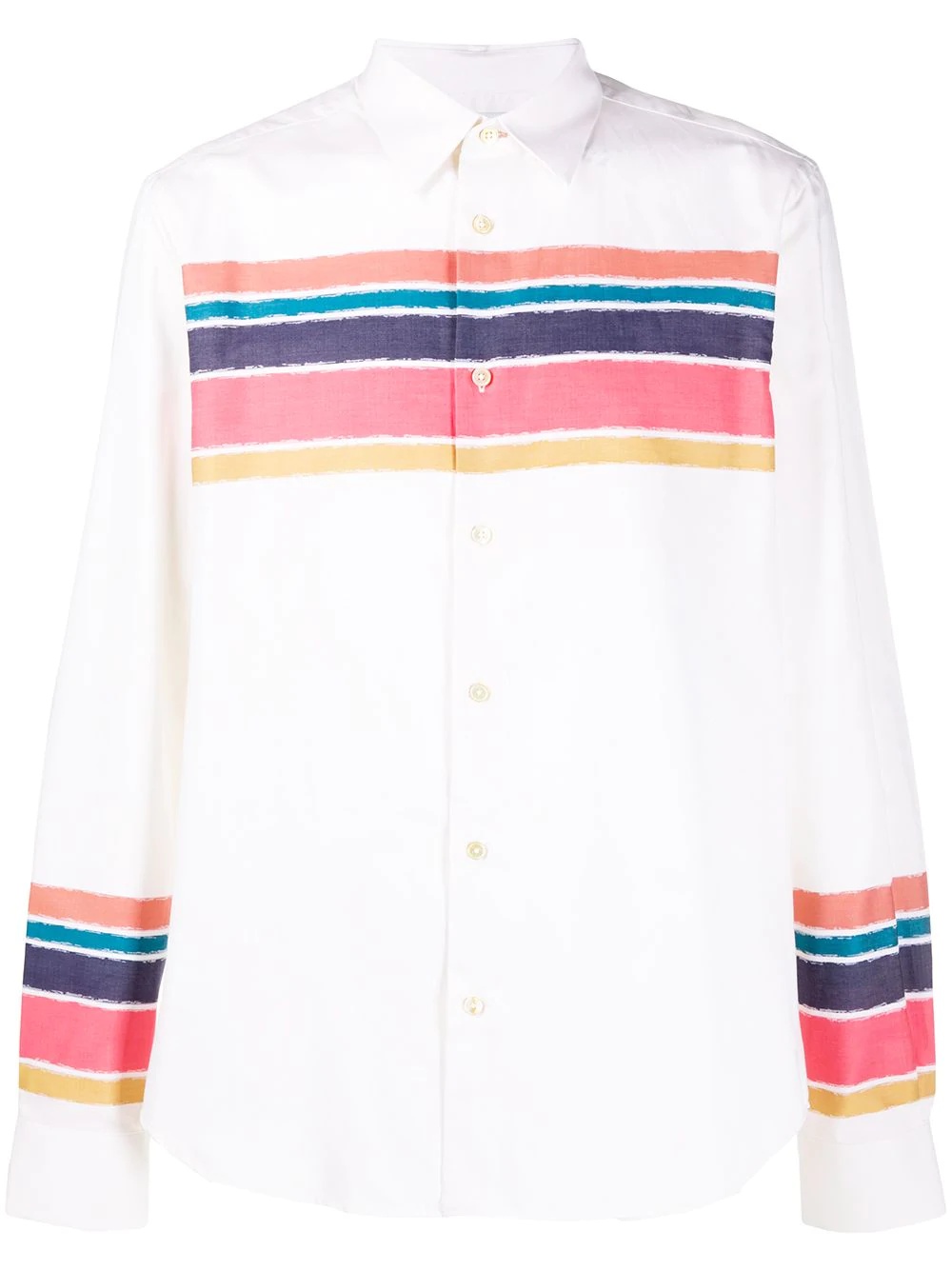 painted stripe shirt - 1