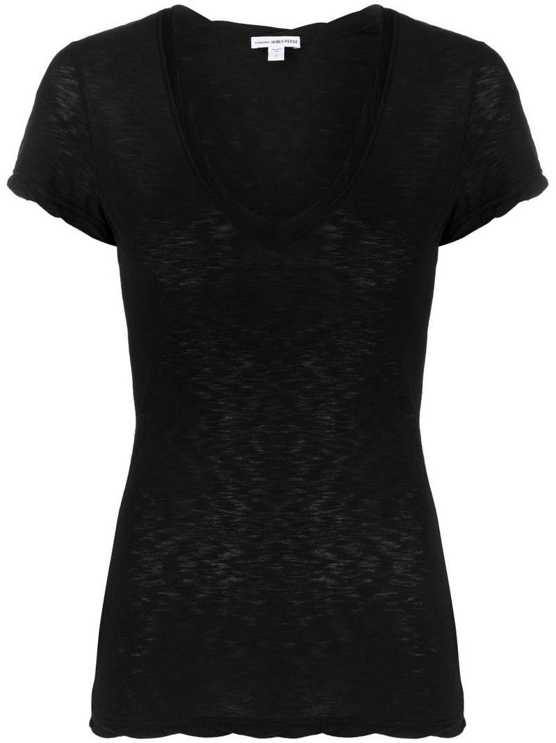 slub cotton T-shirt 1