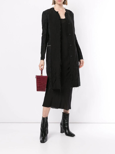 UMA WANG deconstructed midi coat outlook