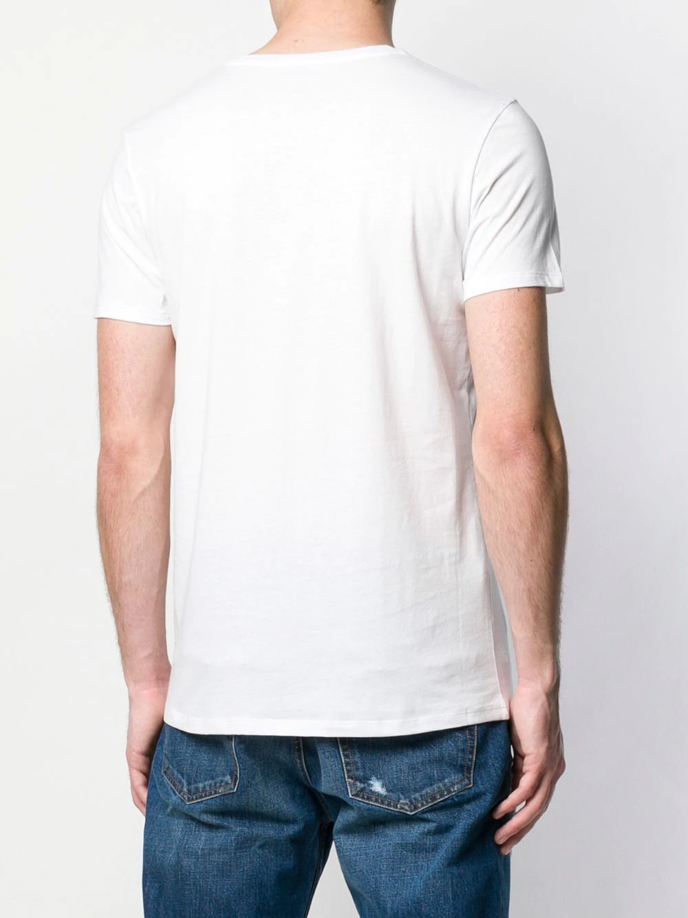 v-neck T-shirt - 4