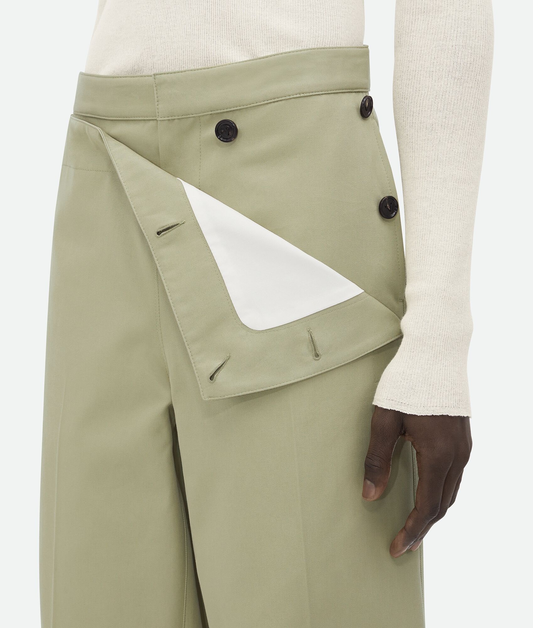 Cotton Twill Trousers - 5