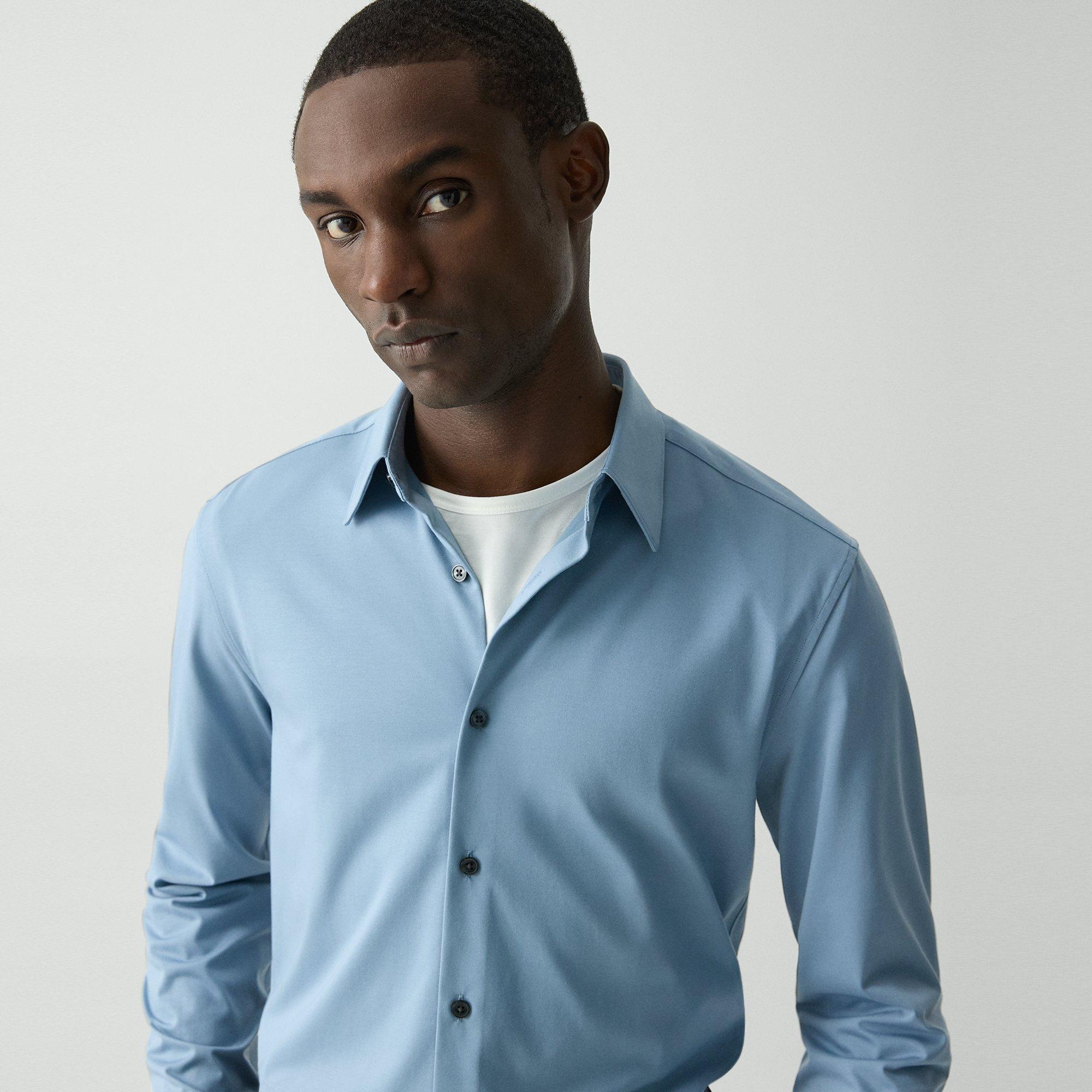 Sylvain Shirt in Structure Knit - 5