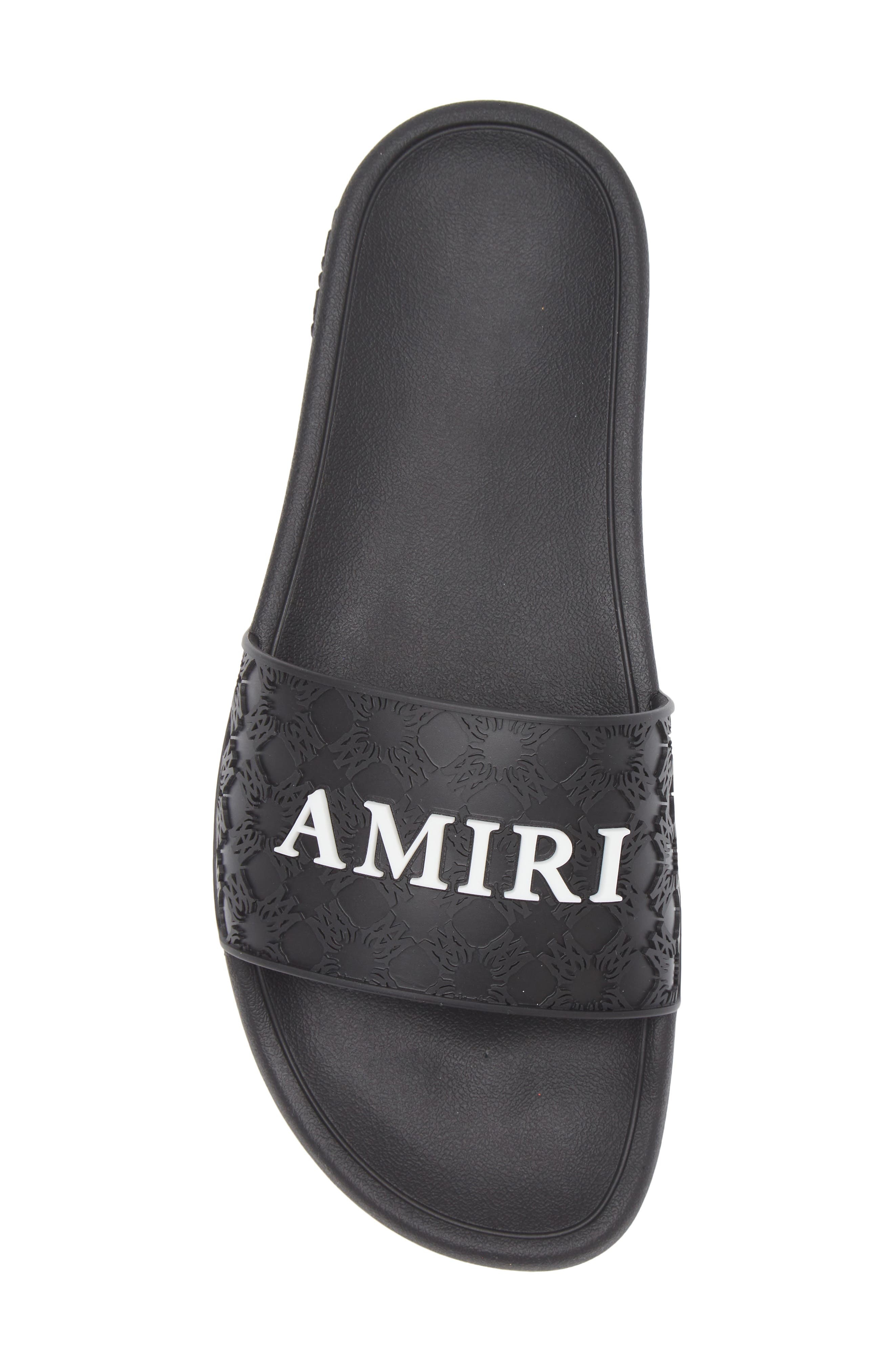 AMIRI MA Quad Slide Sandal in Black at Nordstrom - 5