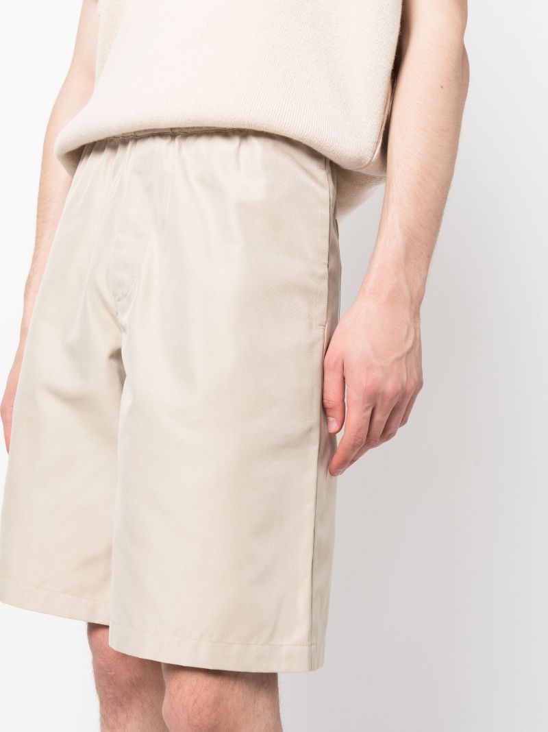 tailored knee-length shorts - 5