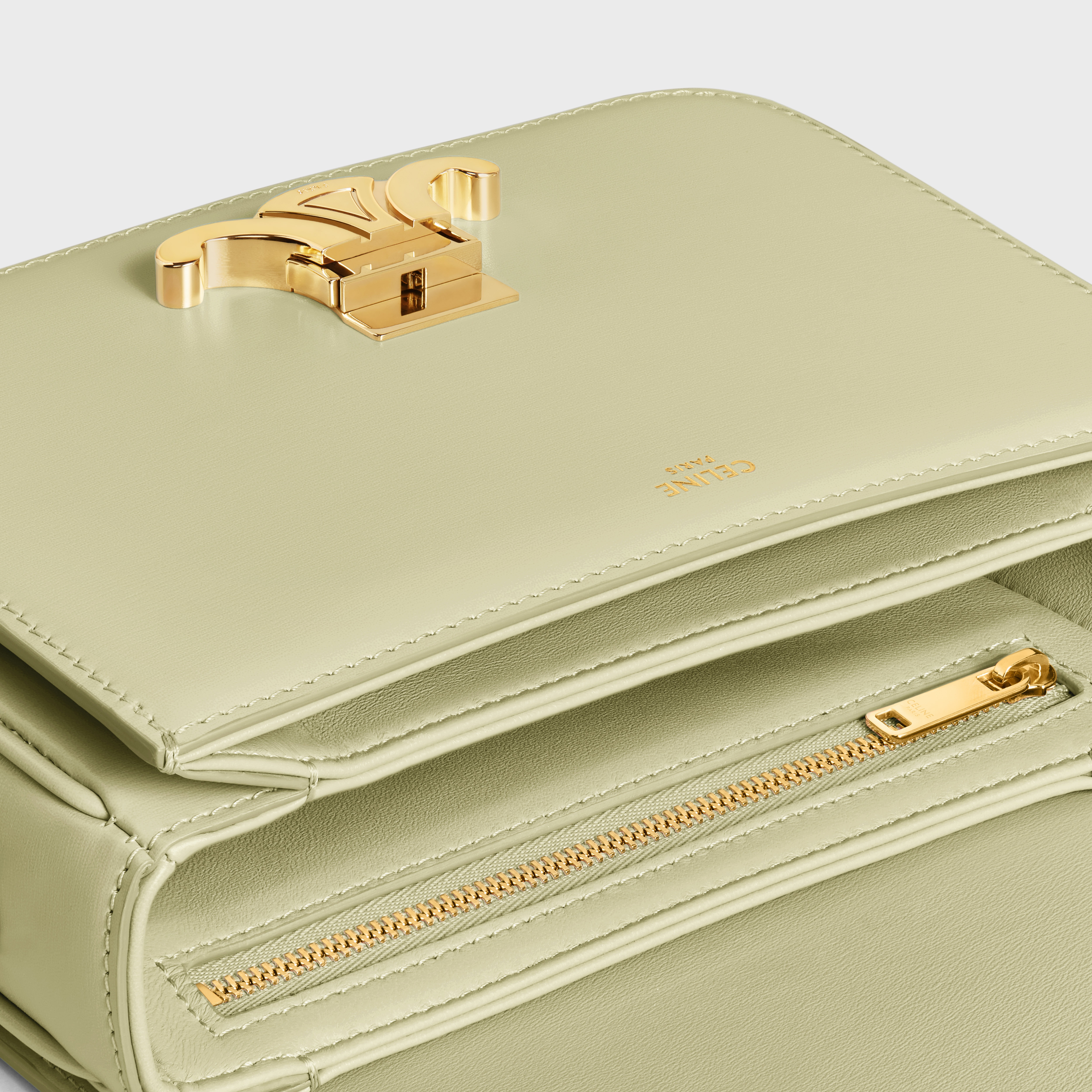 Teen Triomphe Bag in shiny calfskin - 4