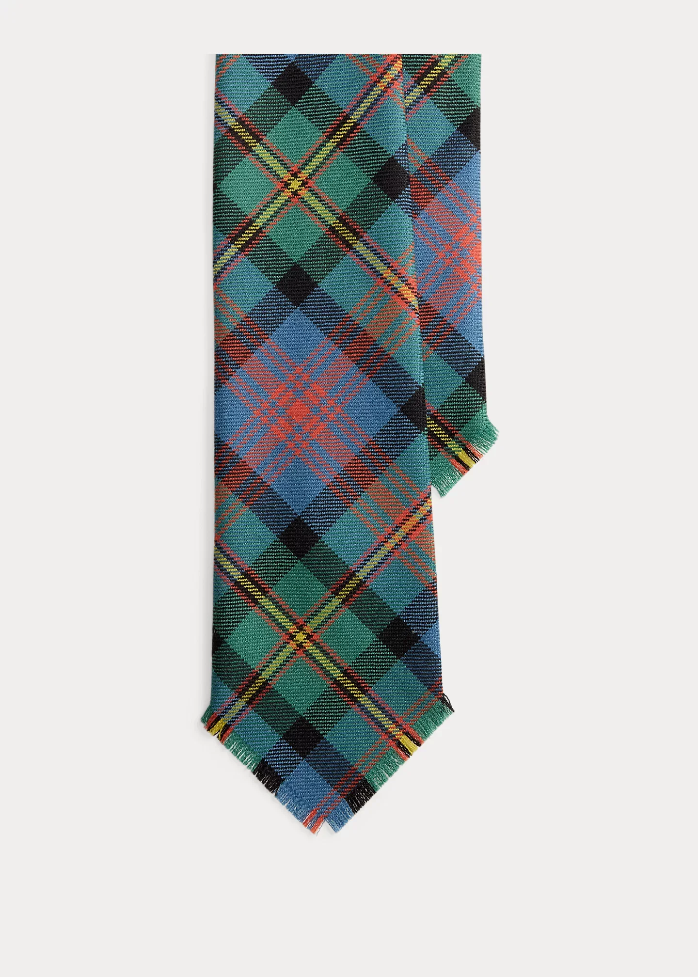 Graduate Fringe Tartan Tie - 1