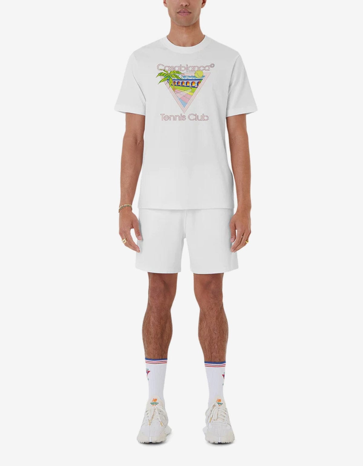 White Tennis Club Icon T-Shirt - 3