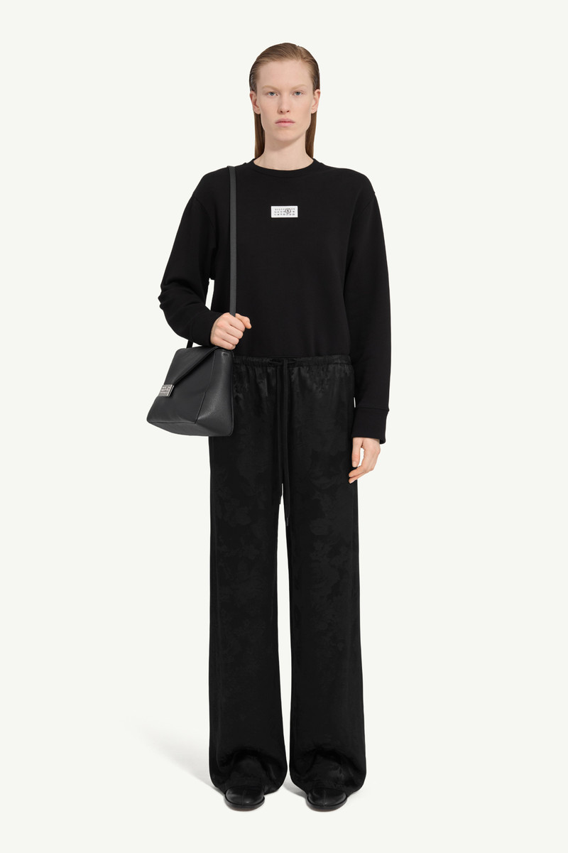 MM6 Maison Margiela Jacquard trousers outlook