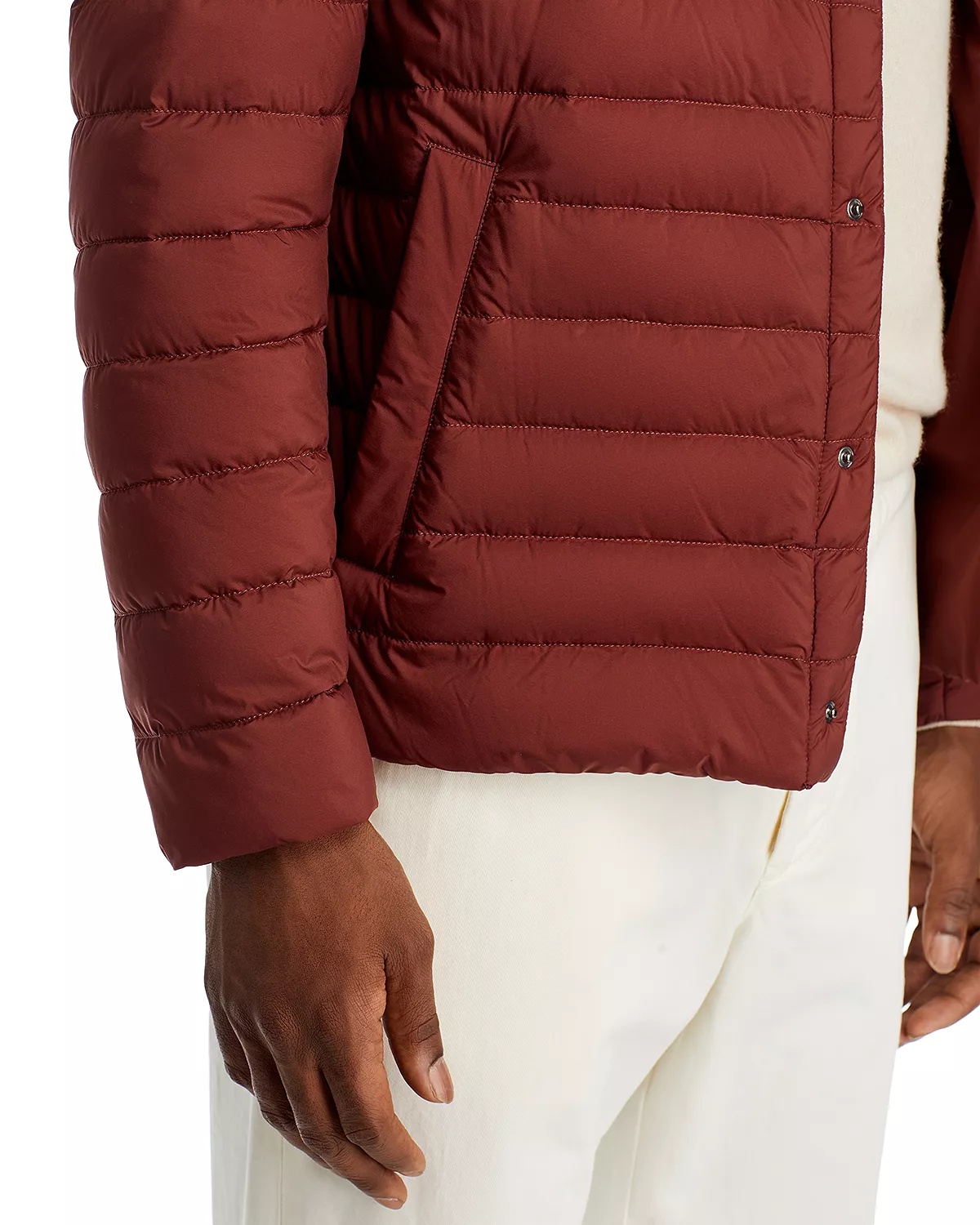 Quilted Down Jacket - 7
