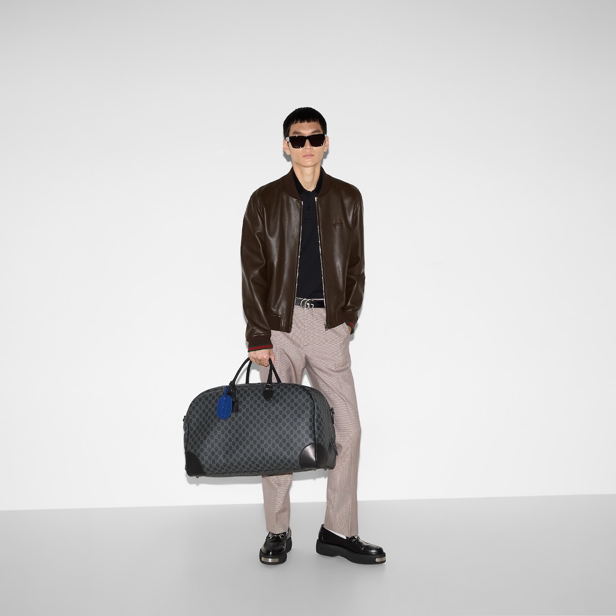 GG Emblem large duffle bag - 3