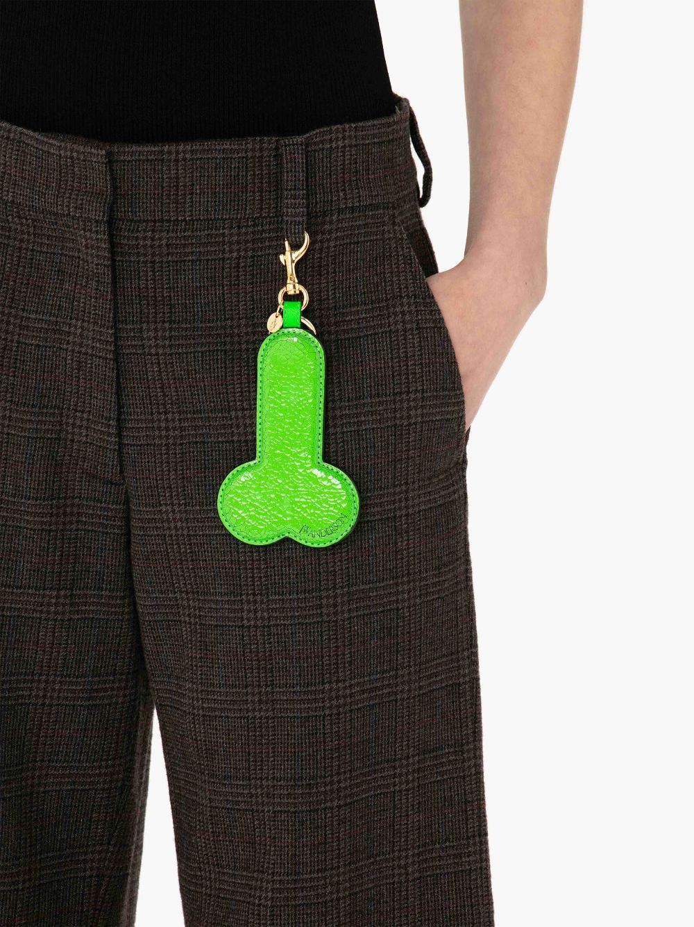 LEATHER PENIS KEYRING - 3