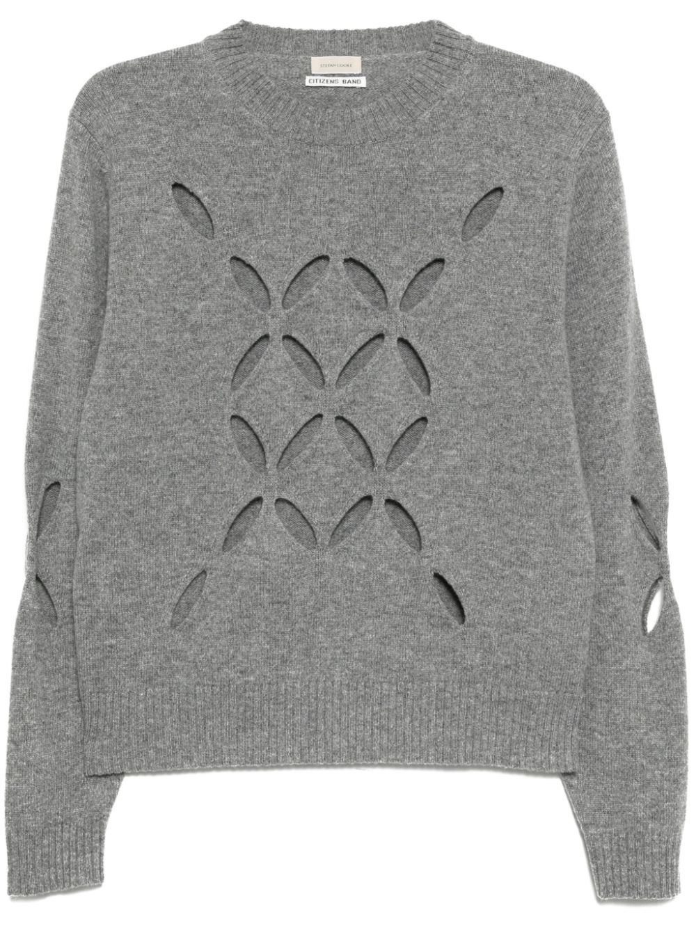 STEFAN COOKE slashed jumper | REVERSIBLE STEFAN COOKE slashed jumper | REVERSIBLE