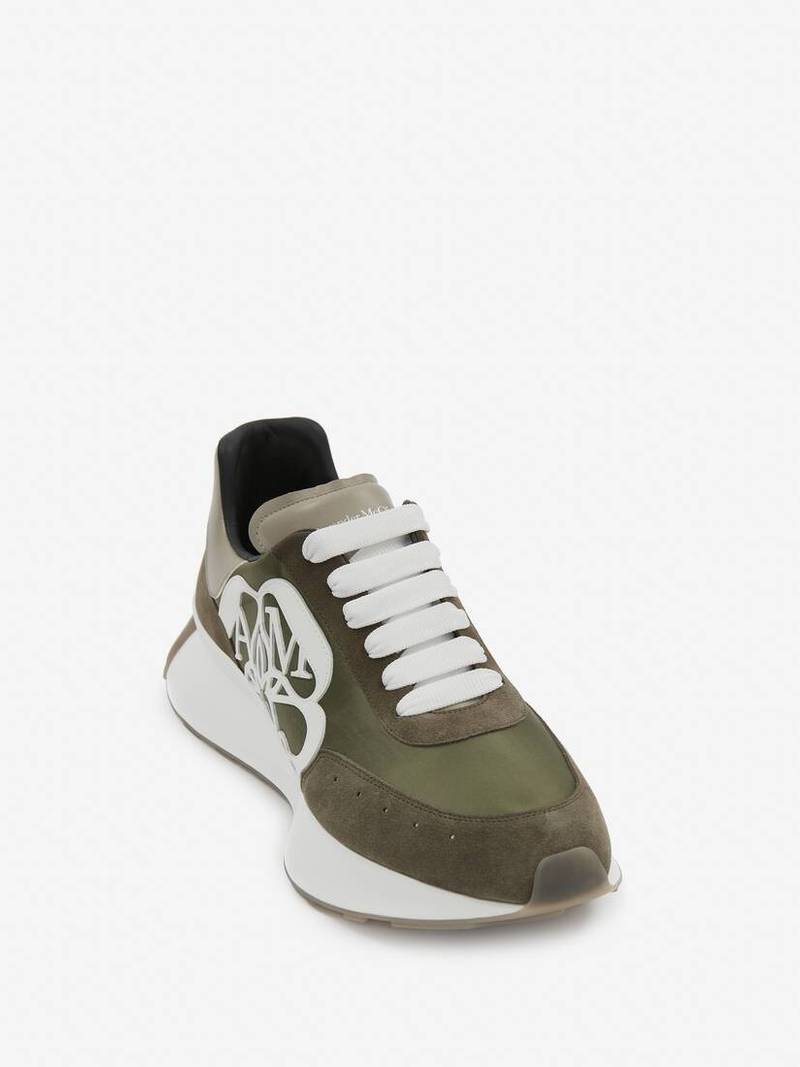 Men's Sprint Runner in Khaki 2