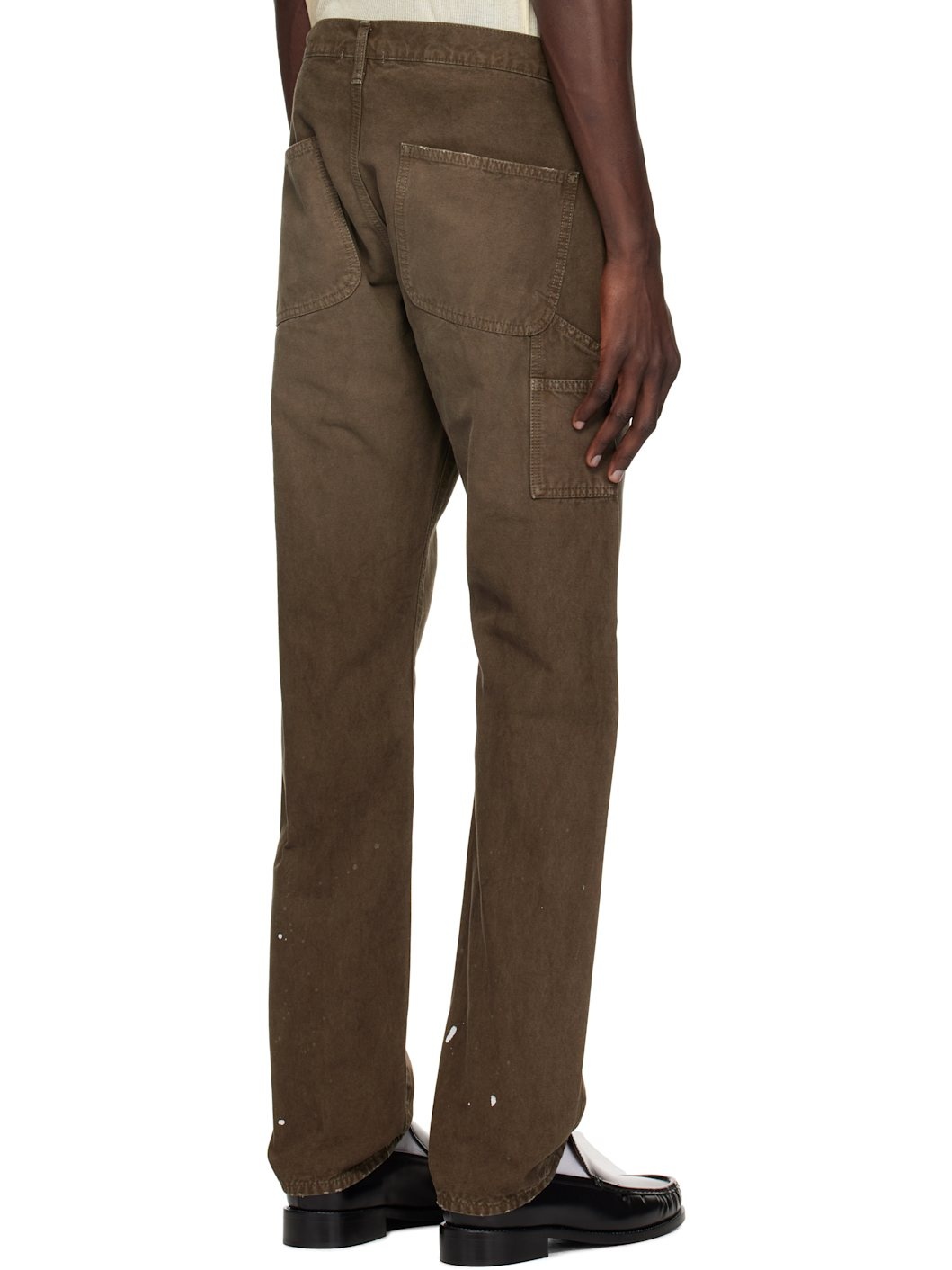 Brown Work Trousers - 3