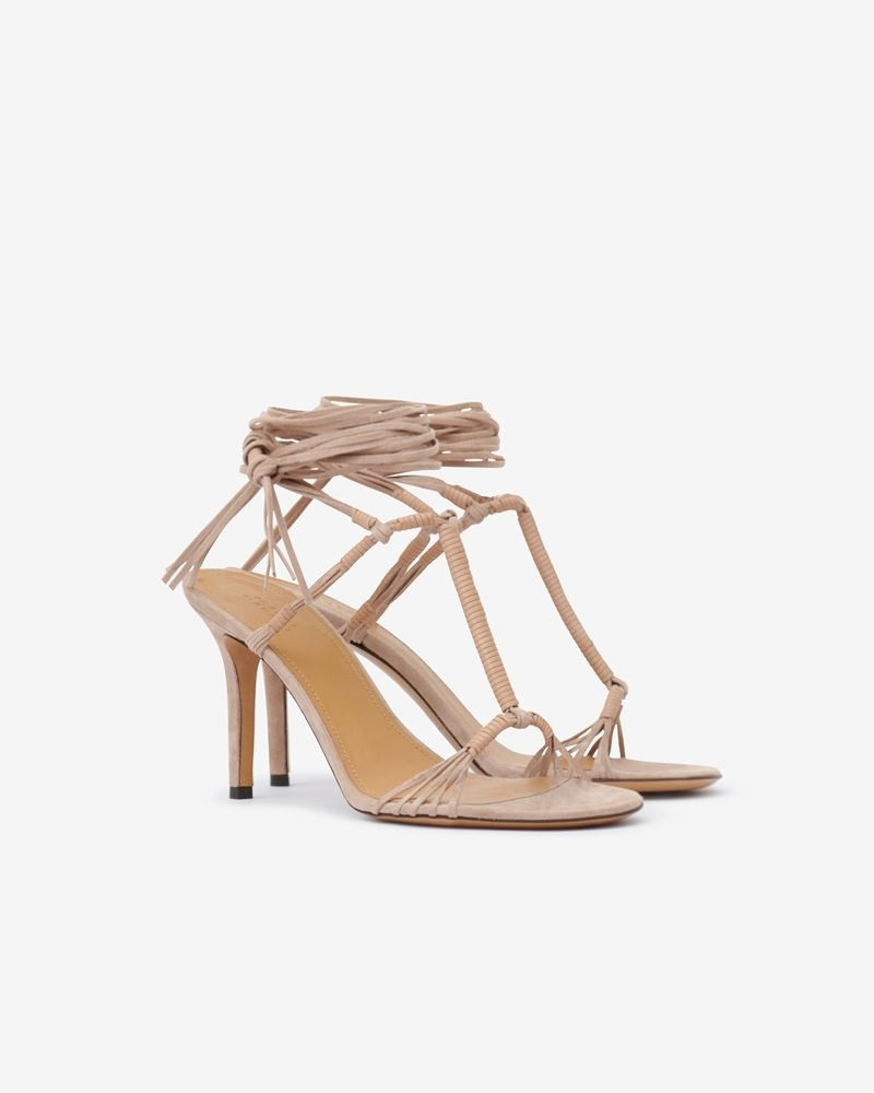 ARJA SUEDE LEATHER SANDALS 1