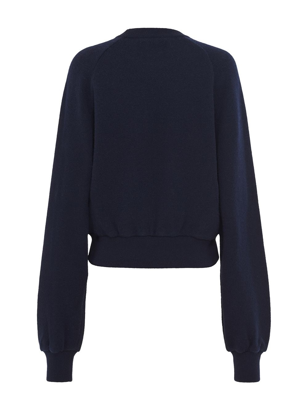 balloon-sleeve cashmere jumper - 2