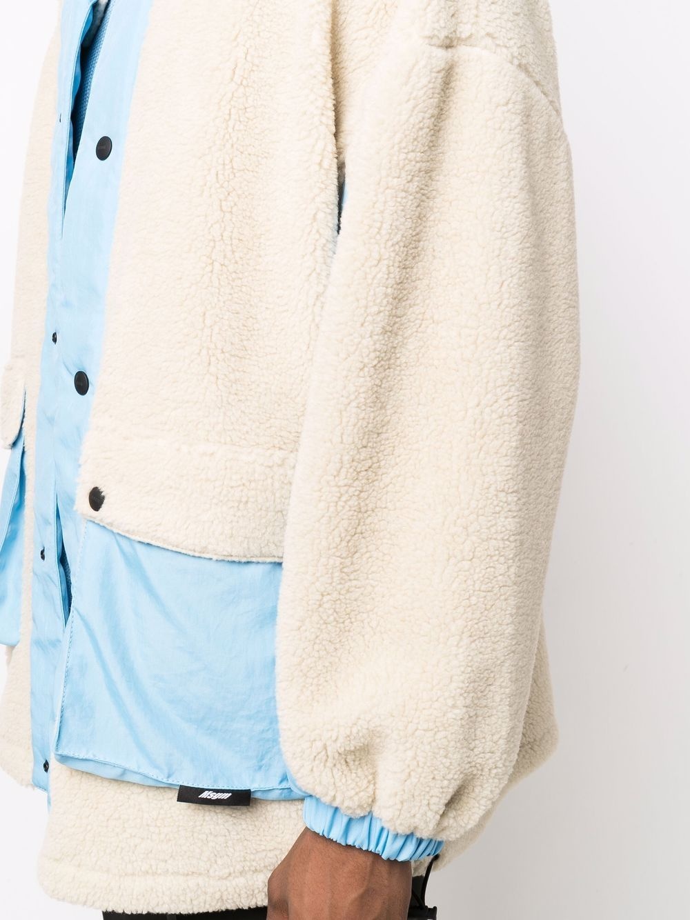 reversible faux-shearling jacket - 5