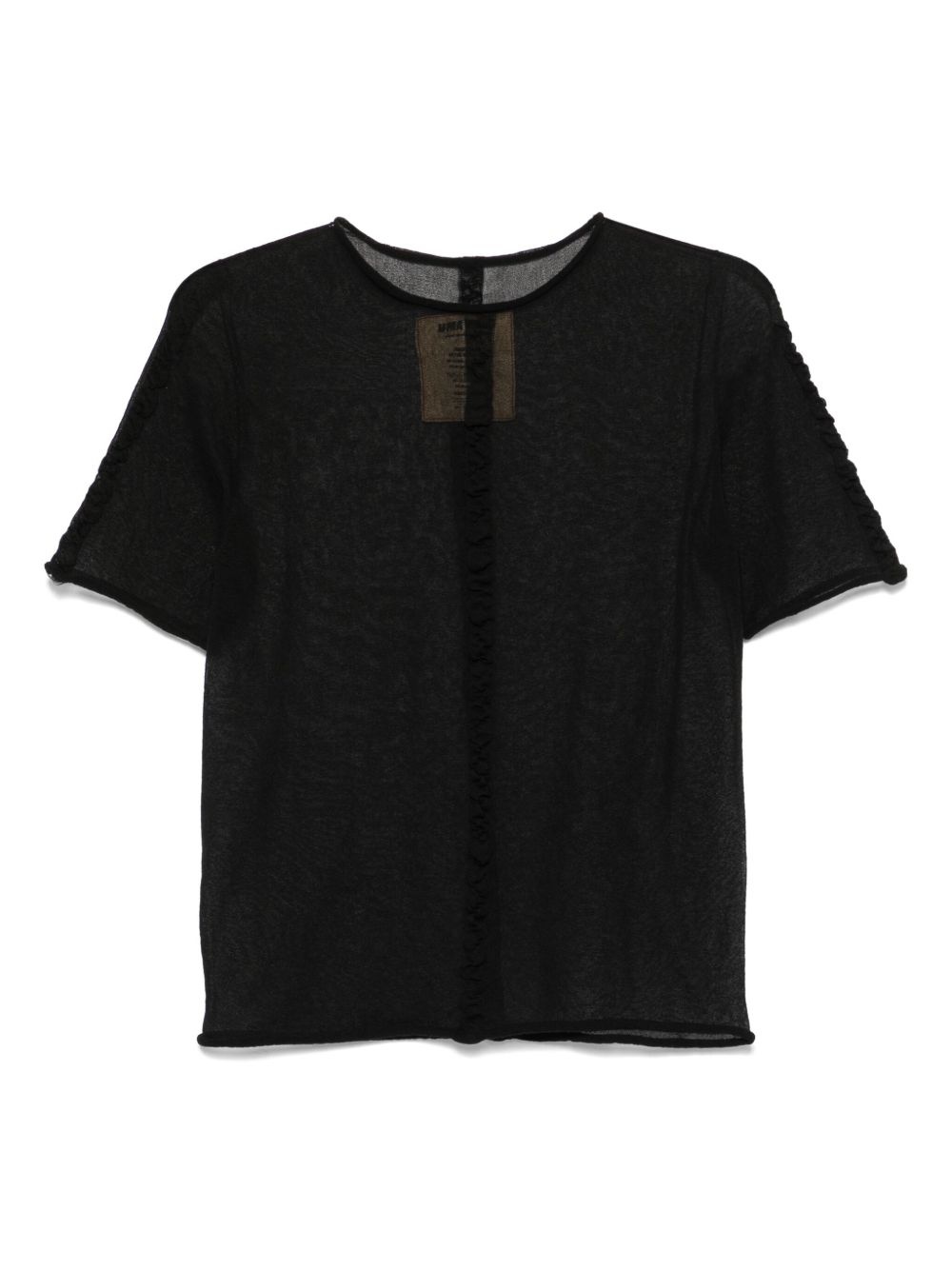 semi-sheer T-shirt - 1