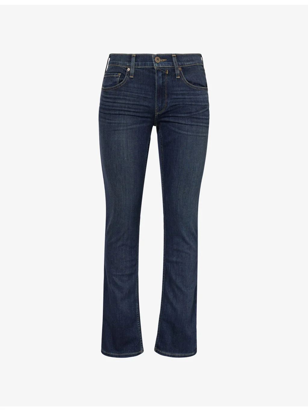 Transcend Federal Slim Straight-Leg Stretch-Denim Jeans - 1
