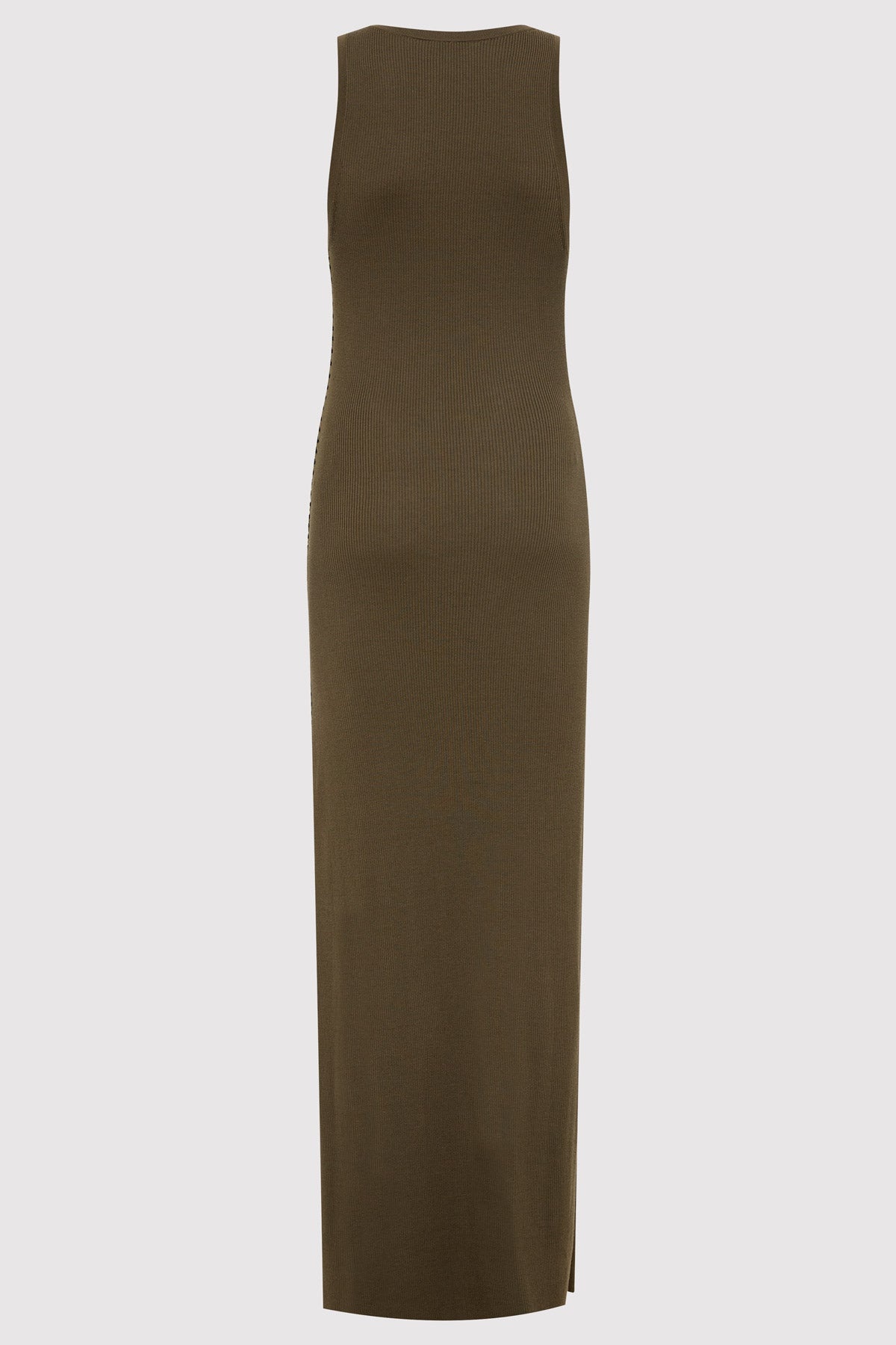 Stitch Detail Dress - Kelp - 8
