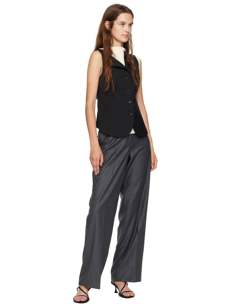 RÓHE Gray Wide Leg Trousers outlook