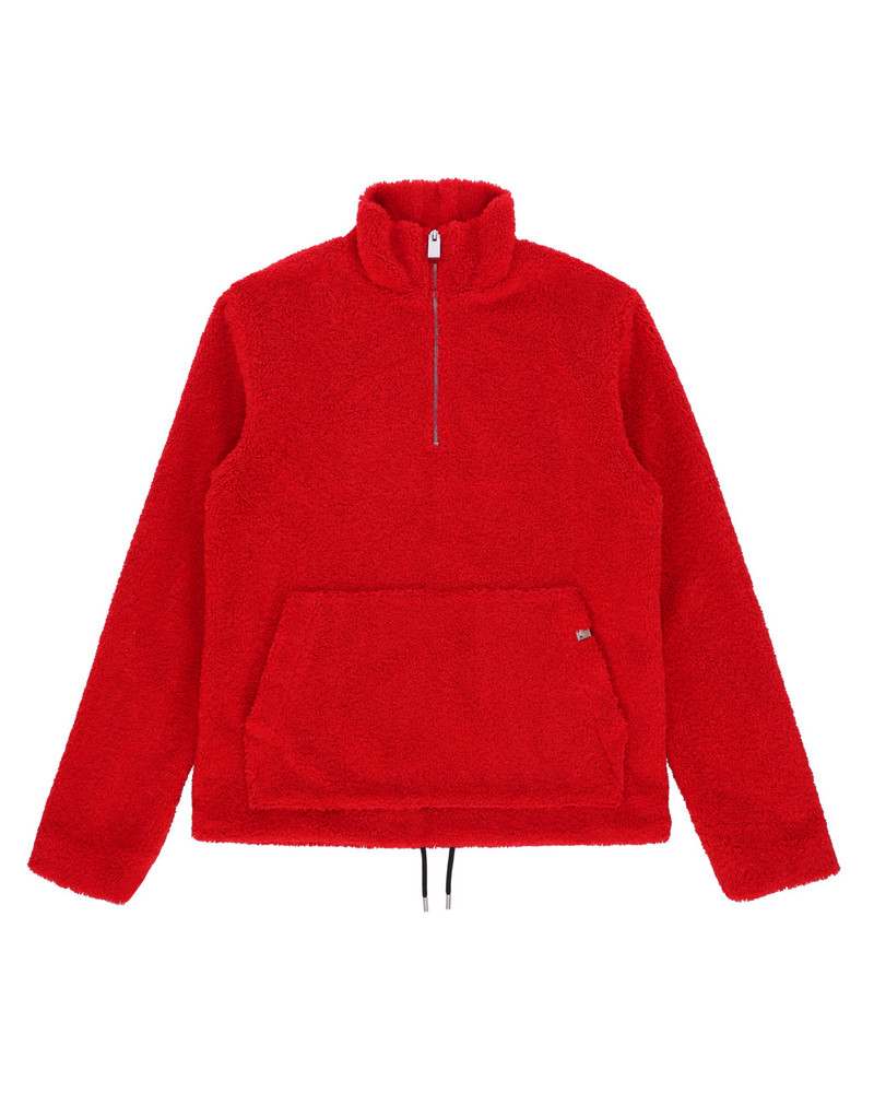 BOUCLE ZIP SWEATSHIRT 1