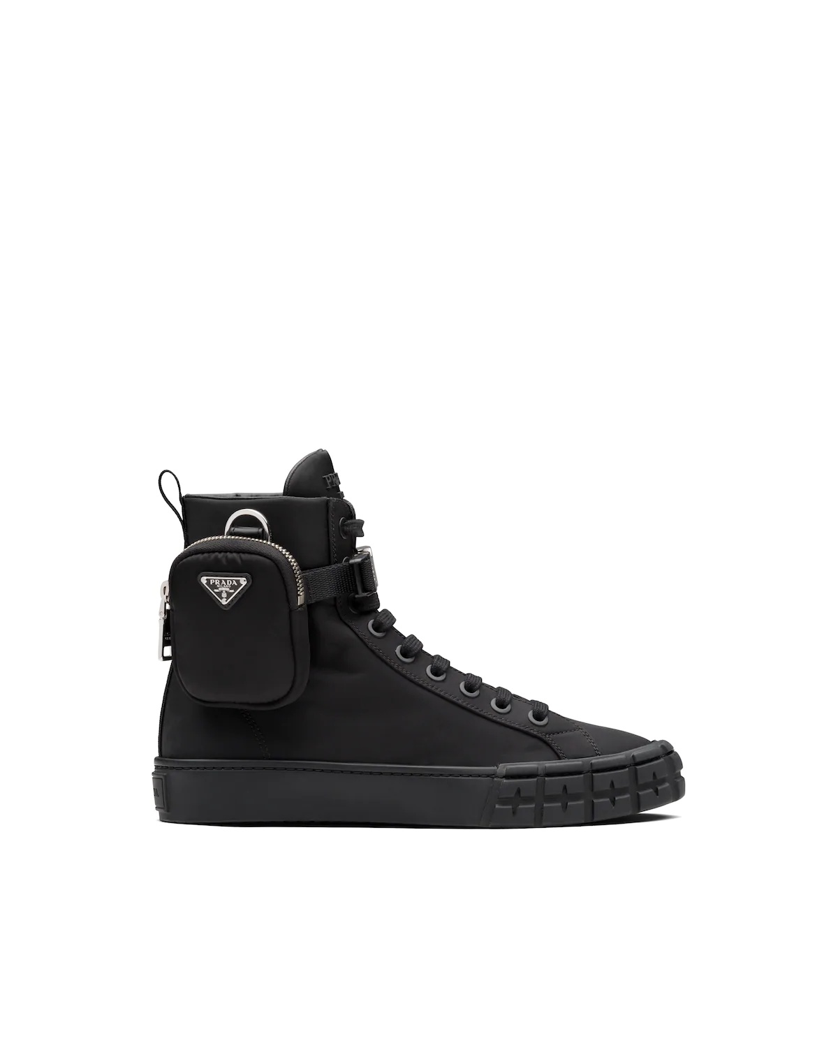 Wheel Re-Nylon Gabardine high-top sneakers - 2