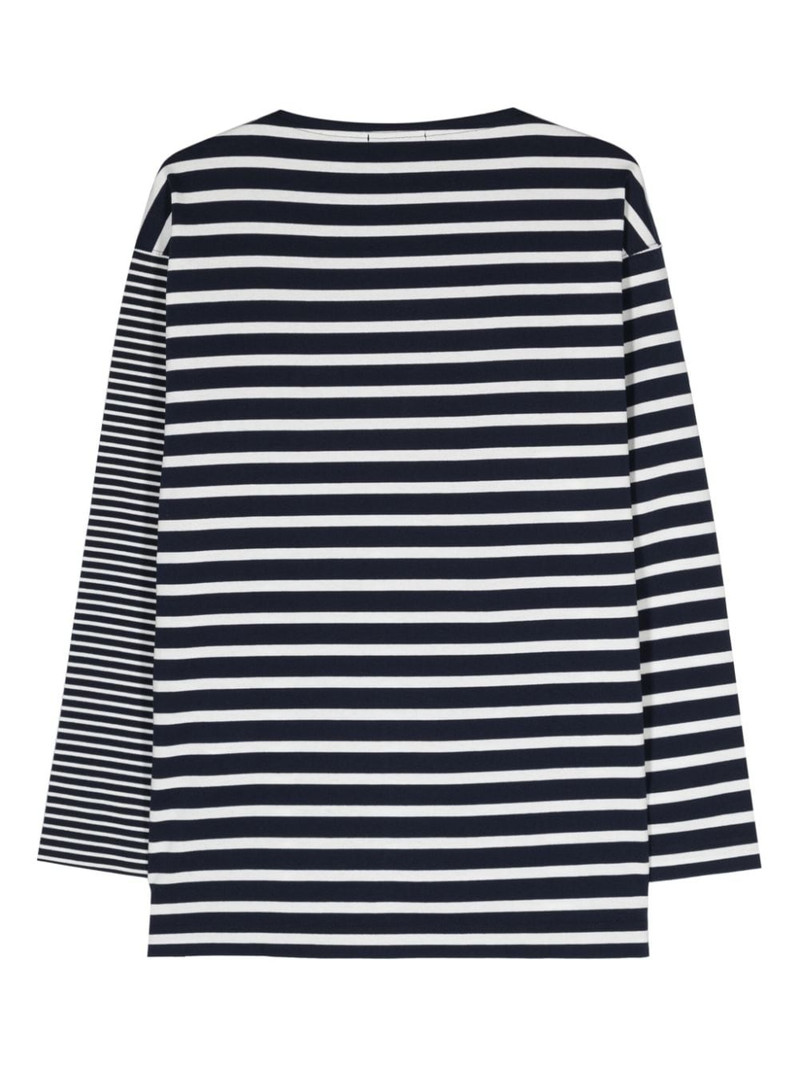 Comme des Garçons Homme striped cotton T-shirt outlook