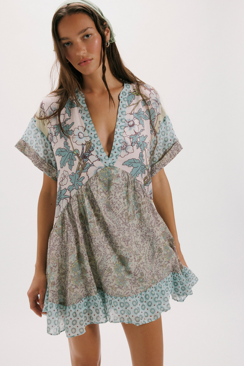 Agnes Printed Mini Dress 1