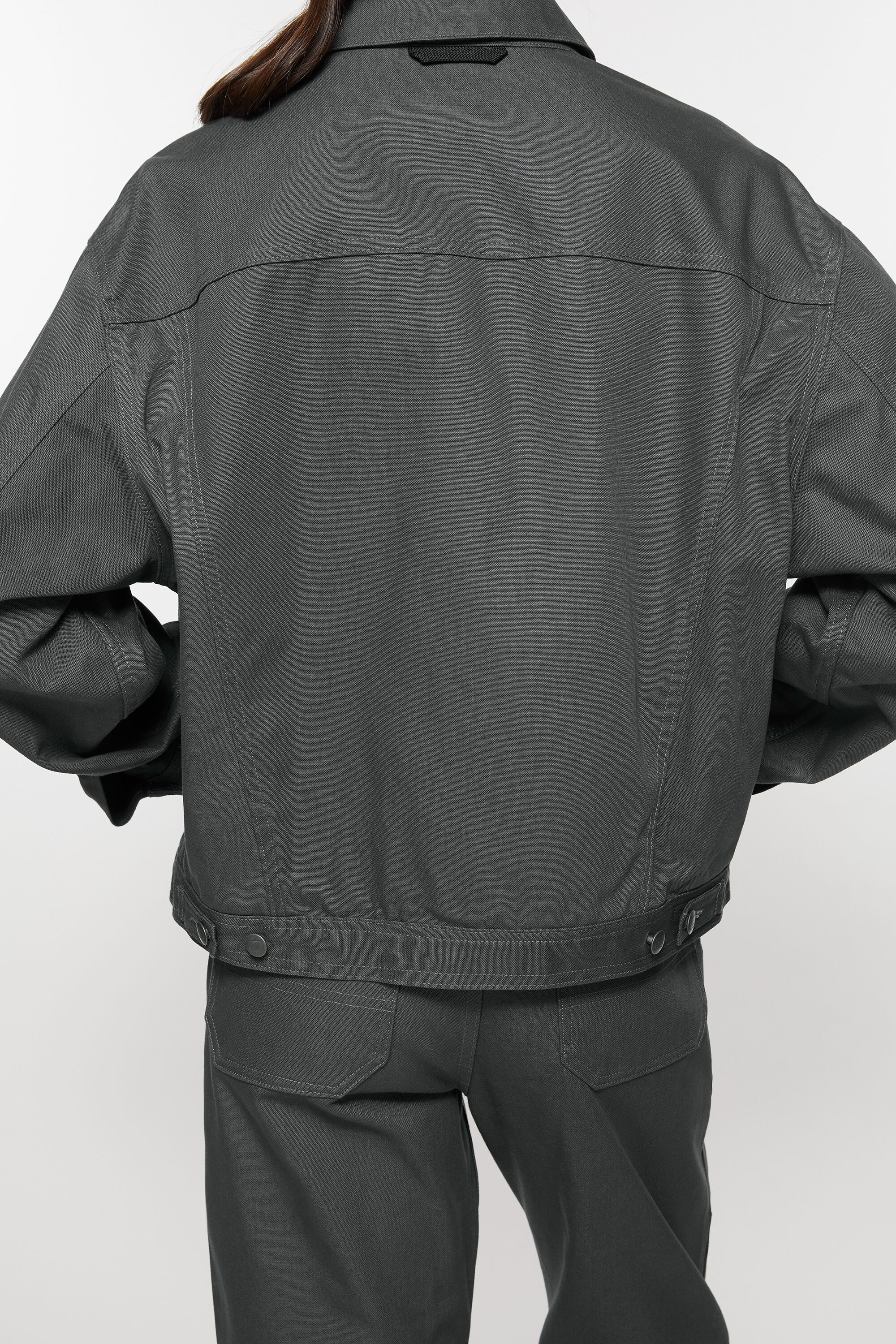 Canvas jacket - Dark grey - 6