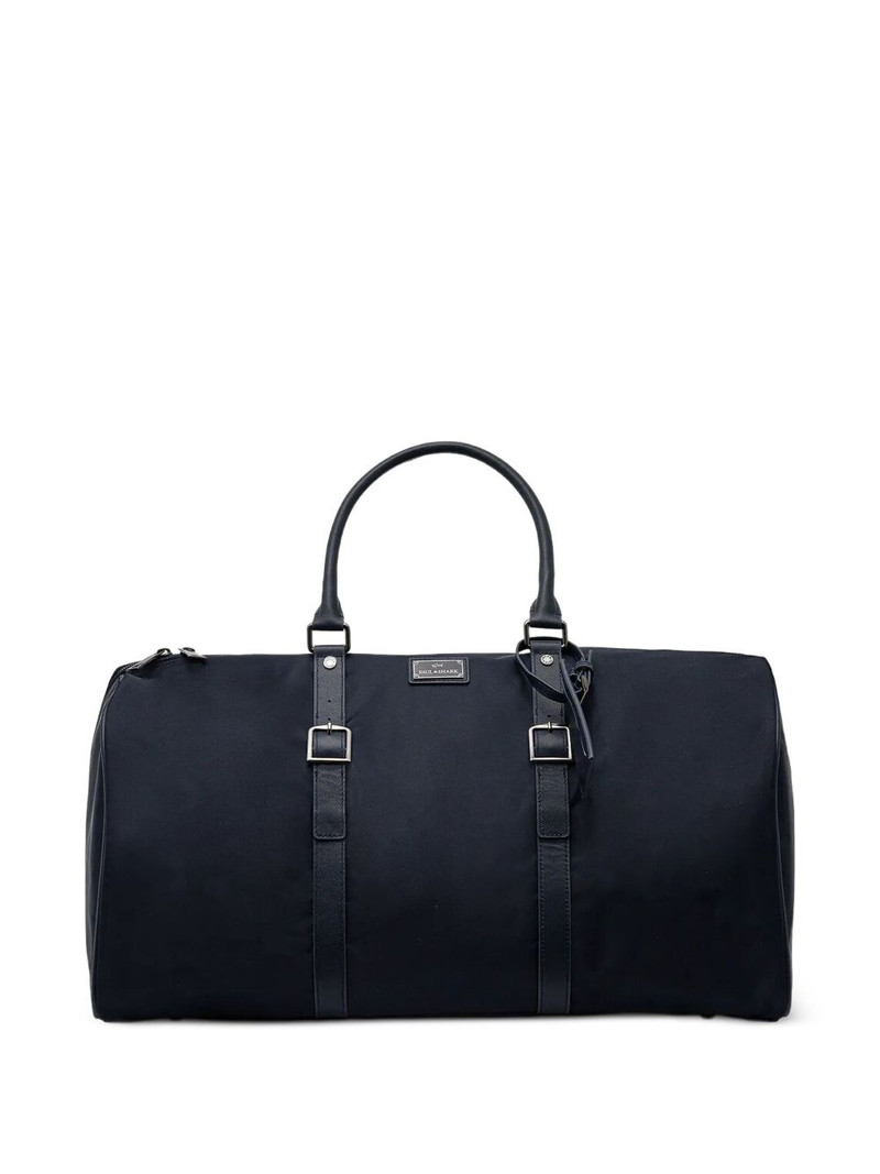 leather-trim duffle bag 1