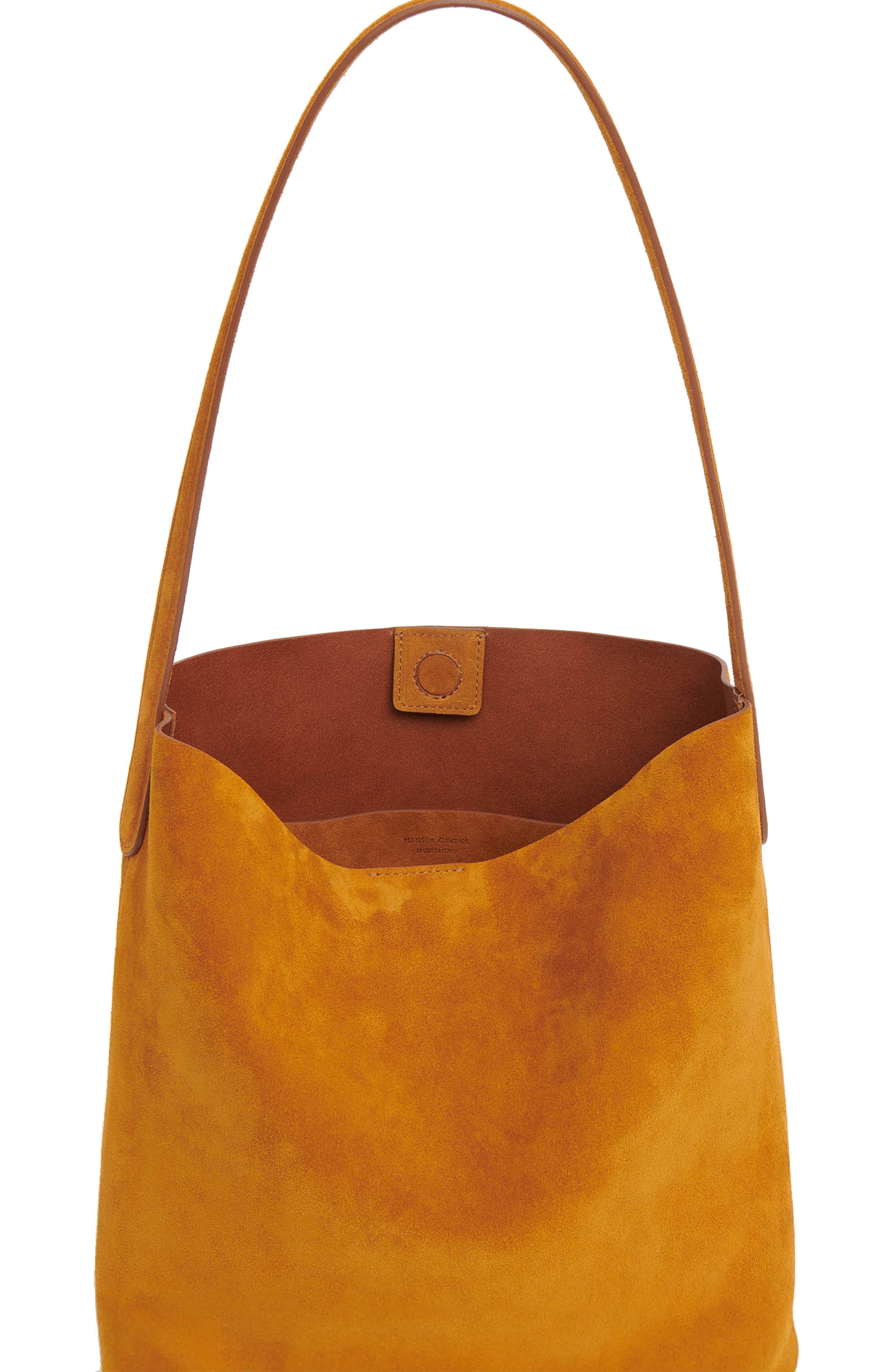 Mansur Gavriel Everyday Cabas Suede Hobo Bag in Cuoio at Nordstrom - 2